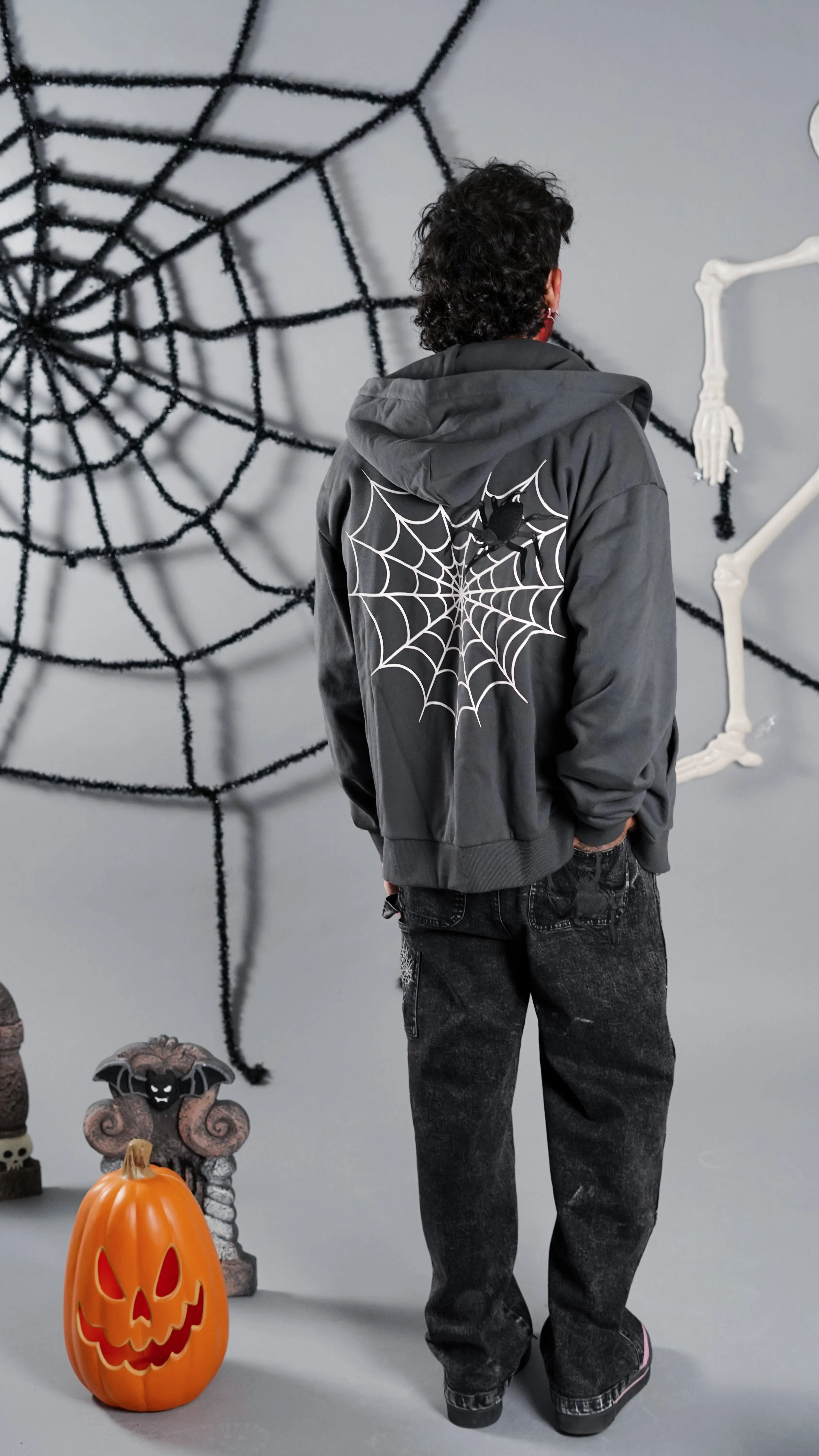 Spider Web Hoodie sold by Steady Hands product image thumbnail 5