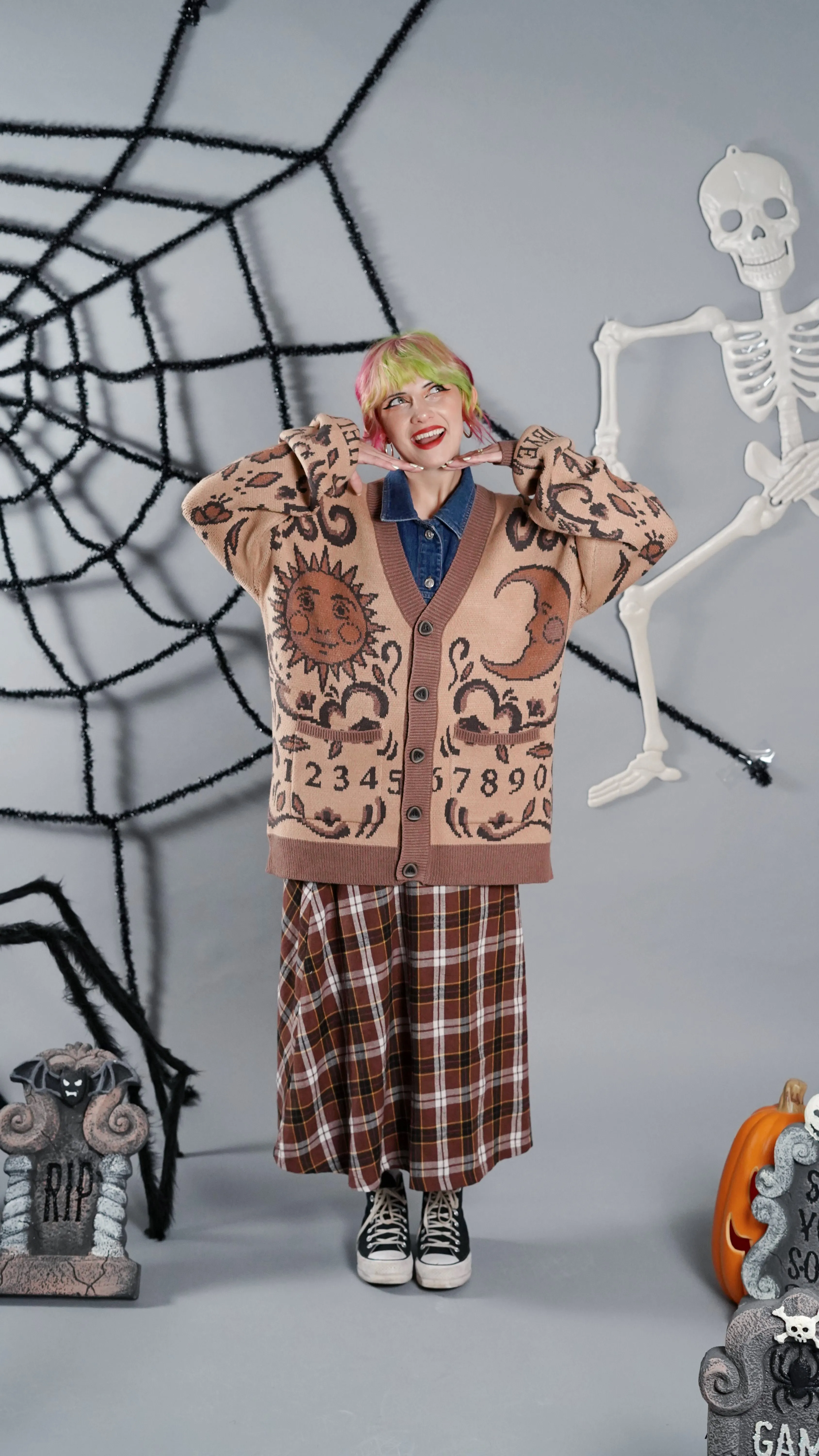 Ouija Cardigan sold by Steady Hands product image thumbnail 3