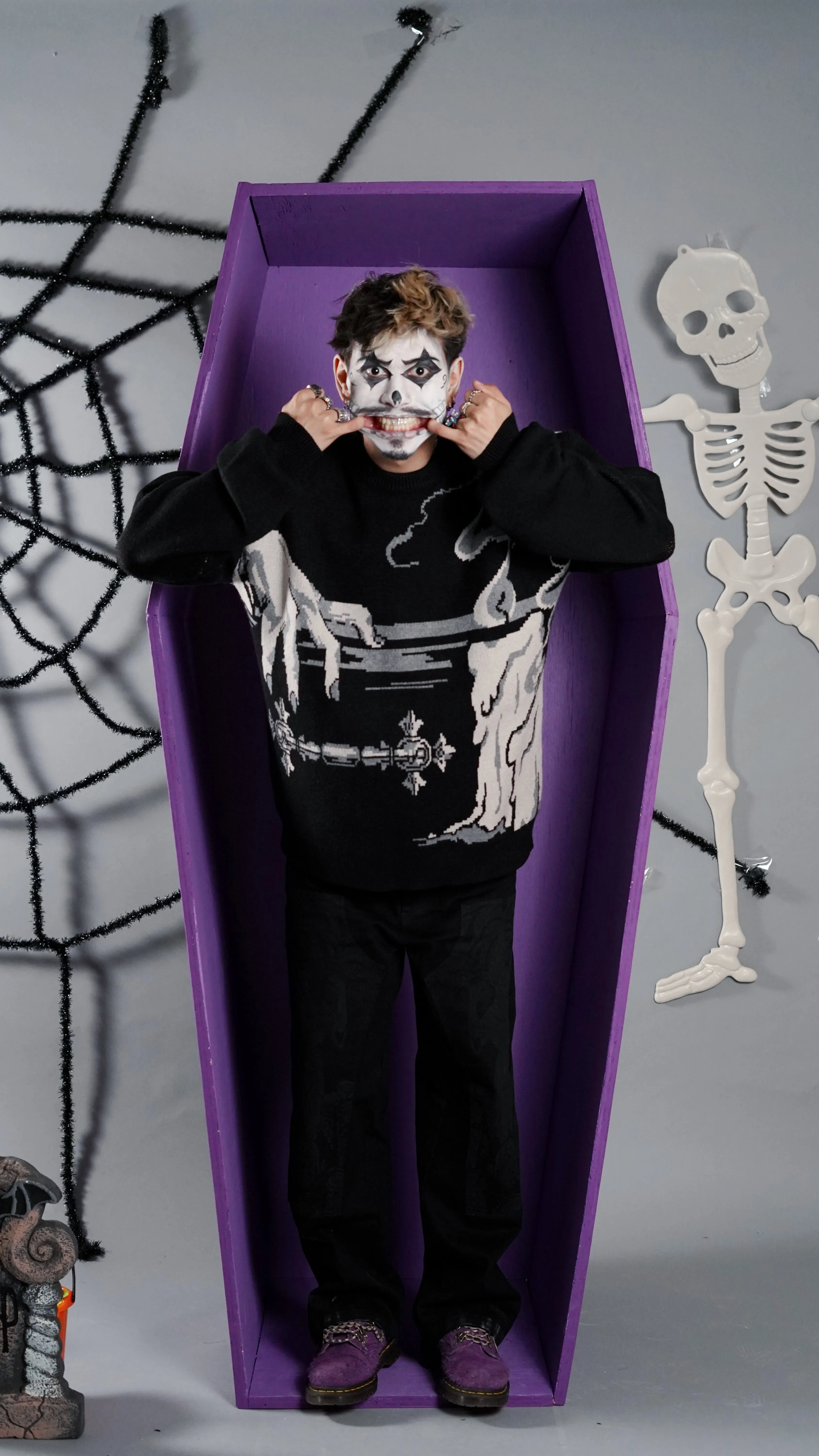 Hemomancer Sweater sold by Steady Hands product image thumbnail 5