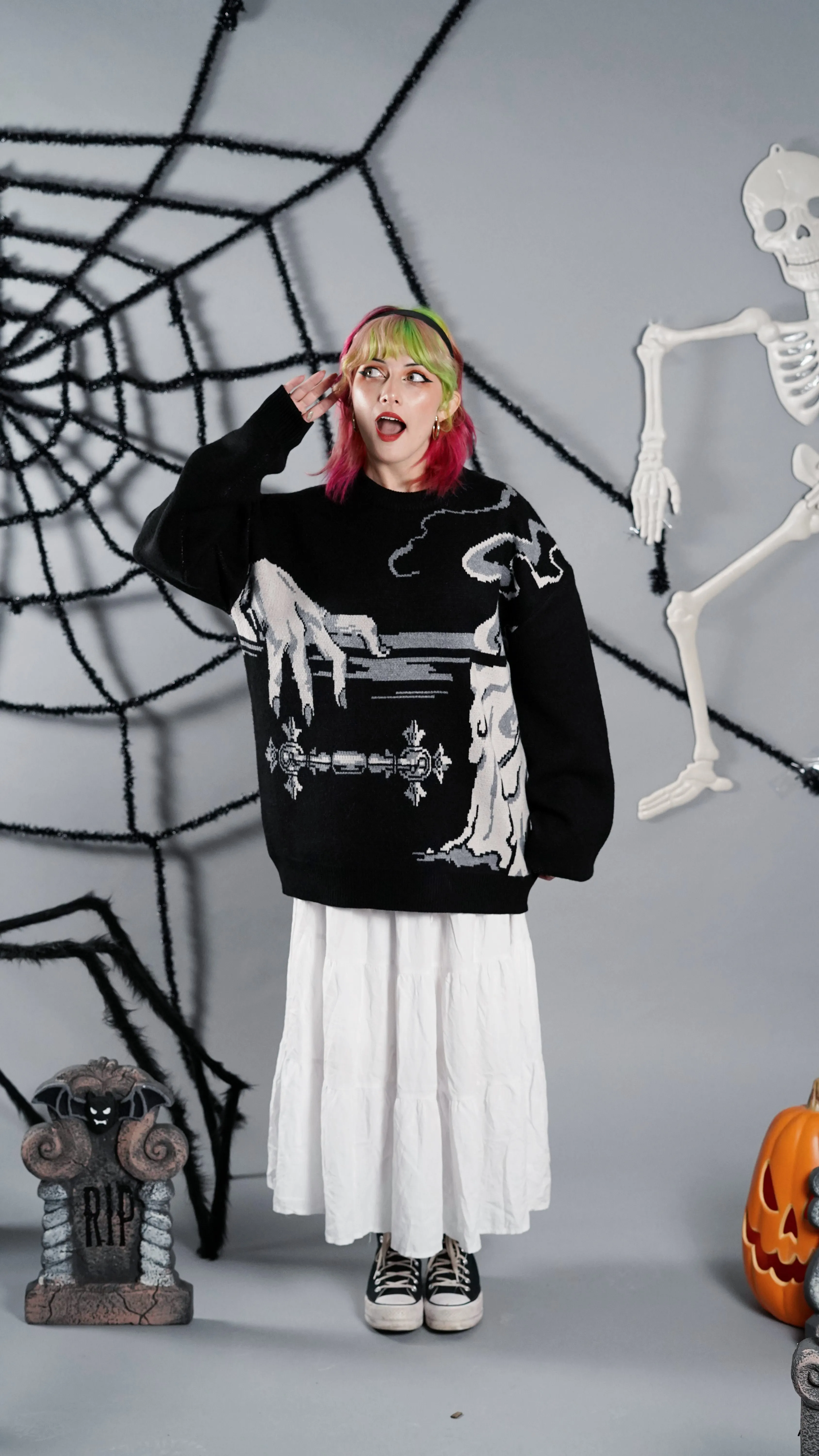 Hemomancer Sweater sold by Steady Hands product image thumbnail 3