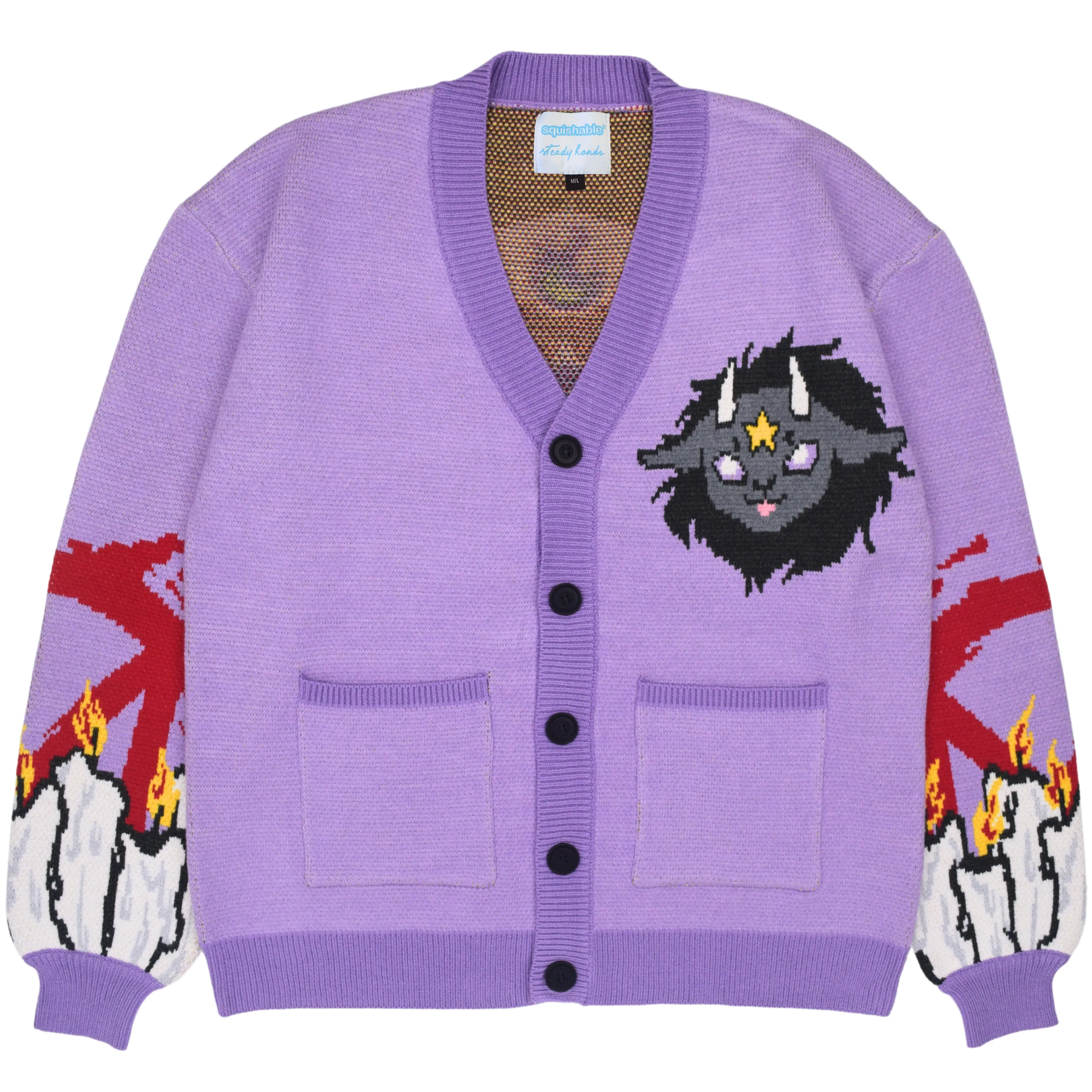 Squishable Baphomet Cardigan sold by Steady Hands product image thumbnail 2