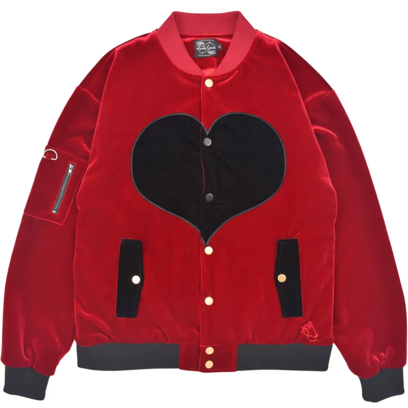 Heart Shaped Bomber Jacket sold by Steady Hands