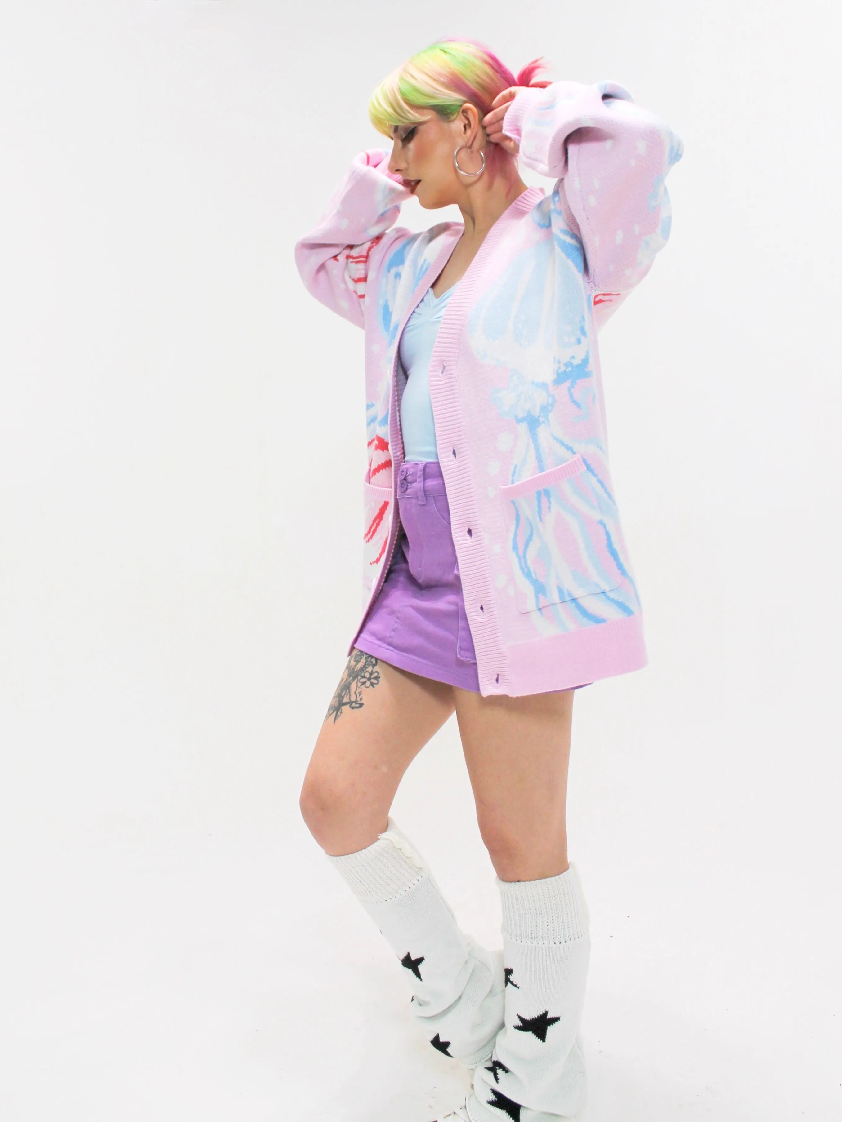 Jellyfish Cardigan sold by Steady Hands product image thumbnail 5