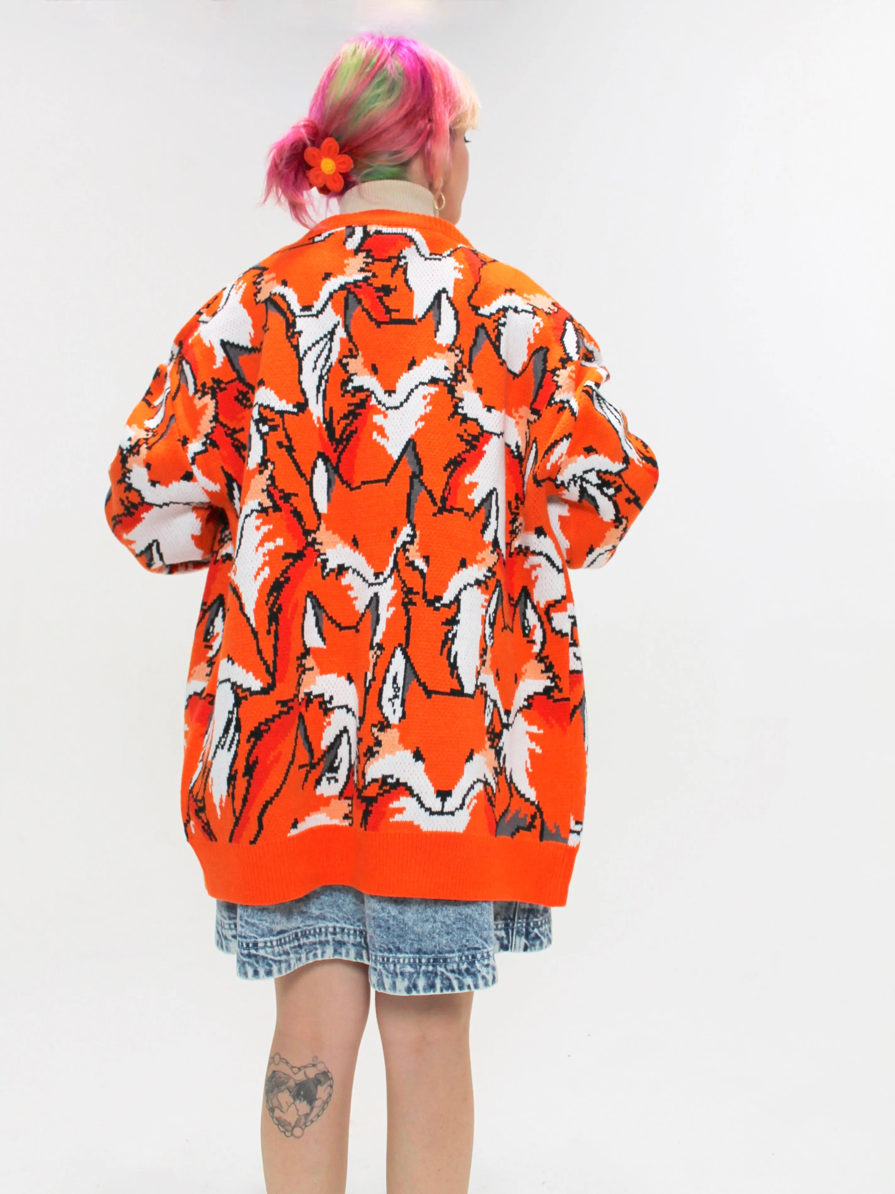 Feelin' Foxy Cardigan sold by Steady Hands product image thumbnail 4