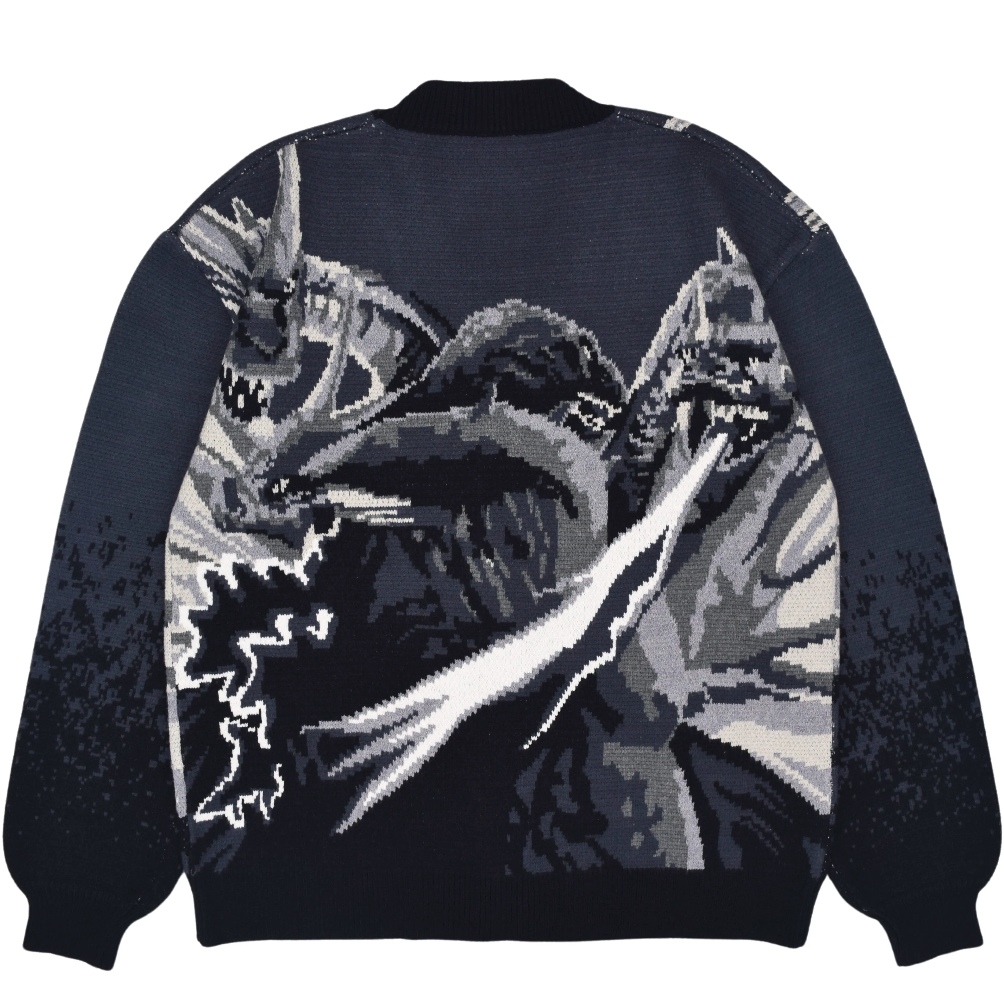 Godzilla Vs King Ghidorah Cardigan sold by Steady Hands product image thumbnail 2