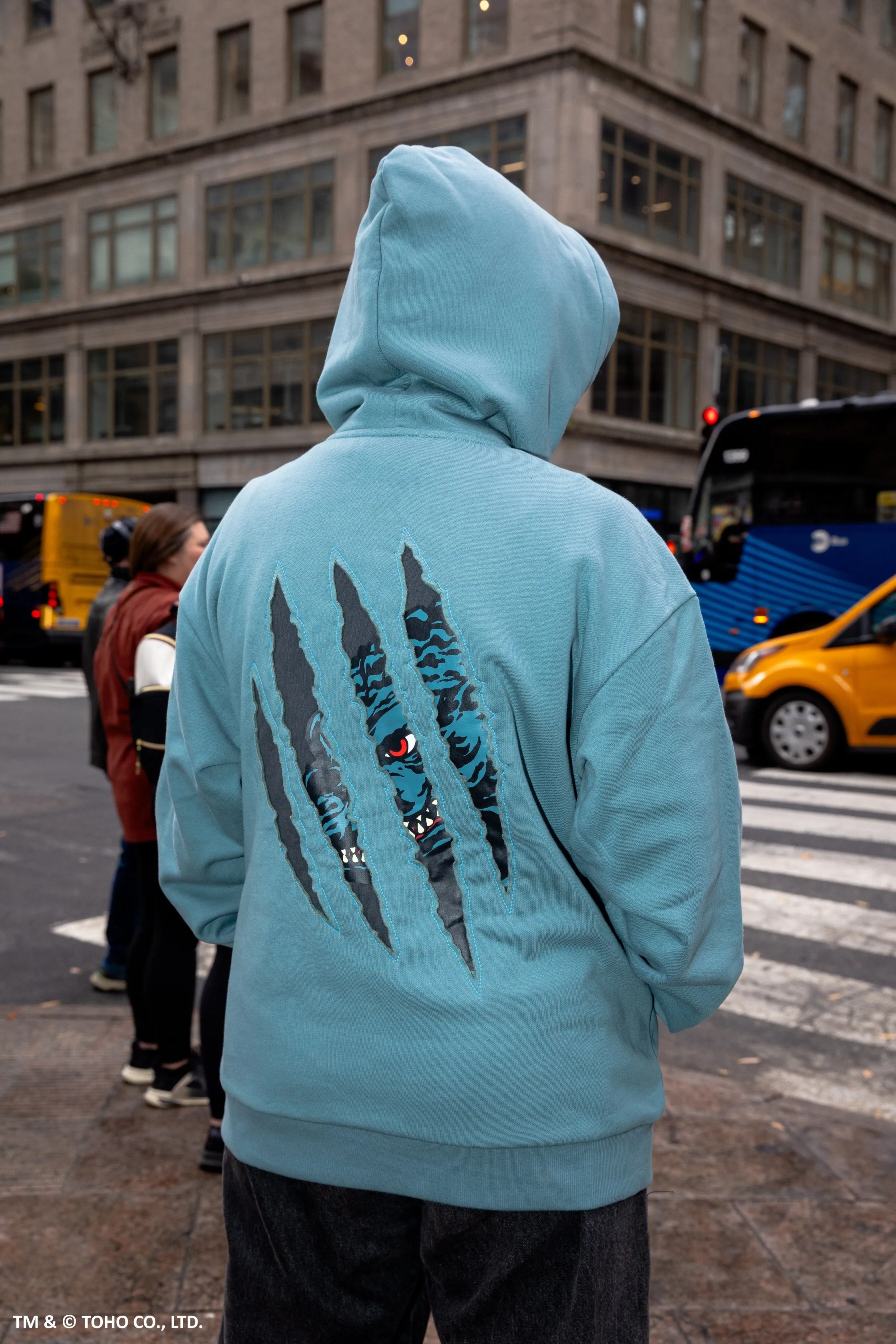 Godzilla Claw Hoodie sold by Steady Hands product image thumbnail 4