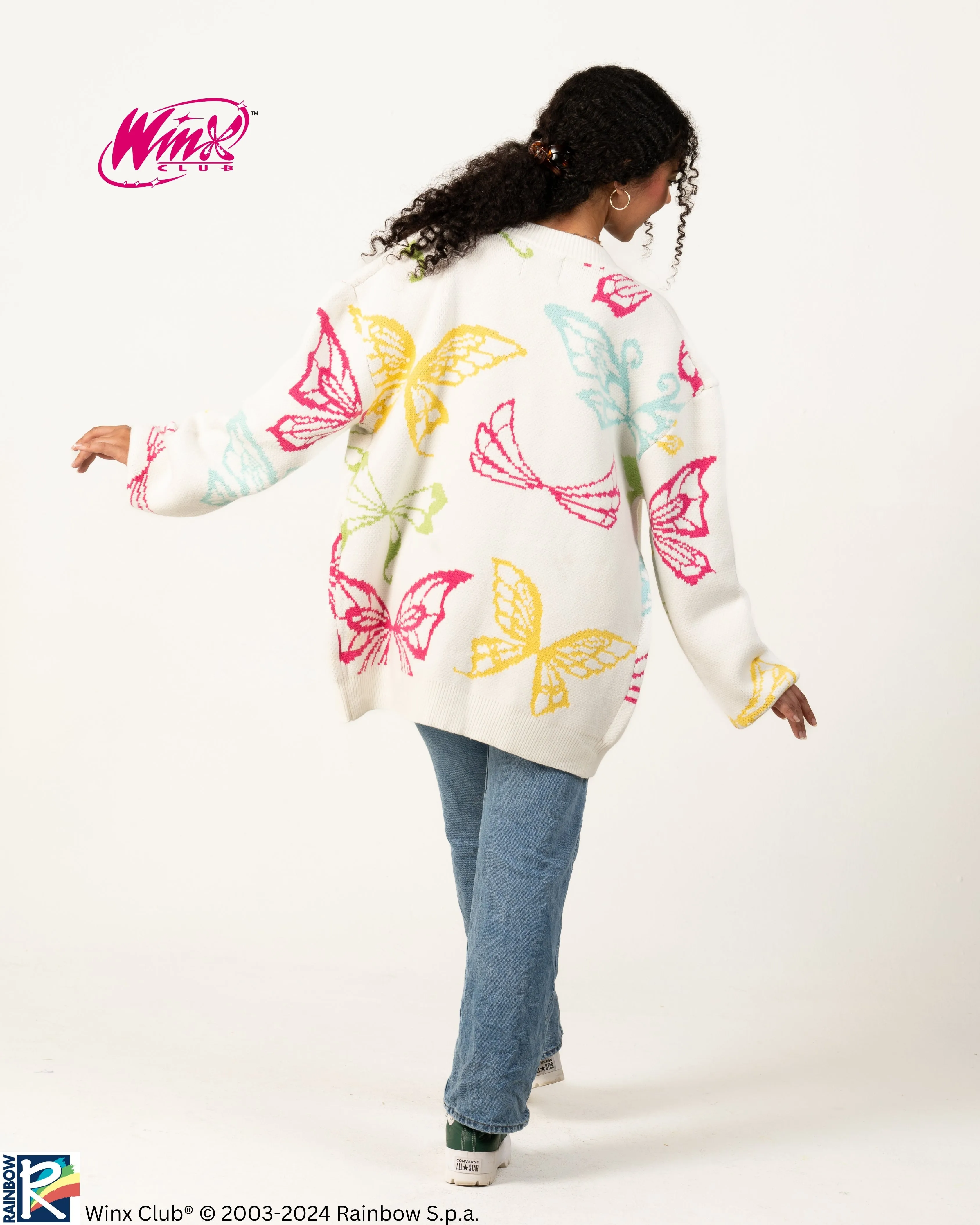 Winx Pattern Cardigan sold by Steady Hands product image thumbnail 4