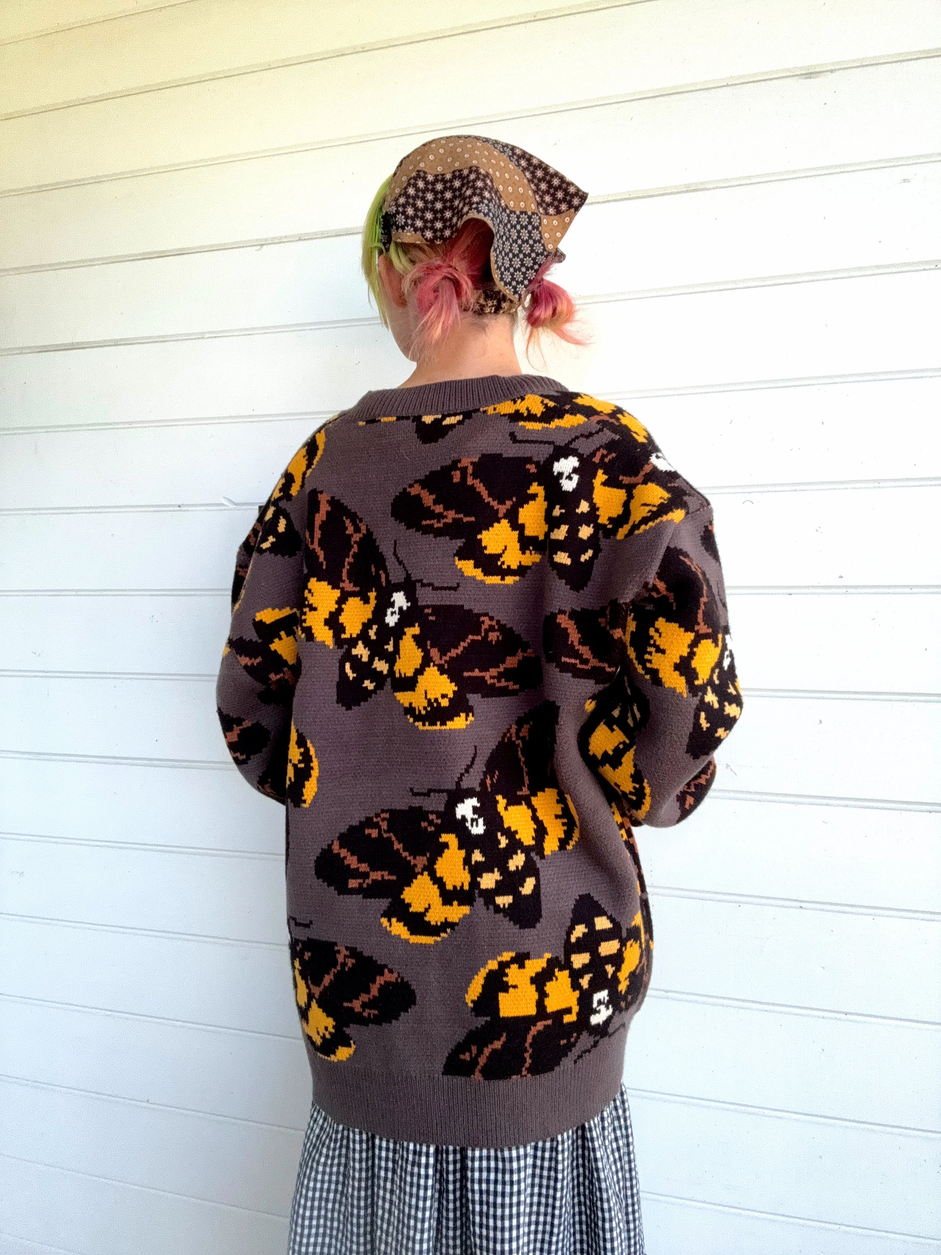 Silence of the Moths Cardigan sold by Steady Hands product image thumbnail 4