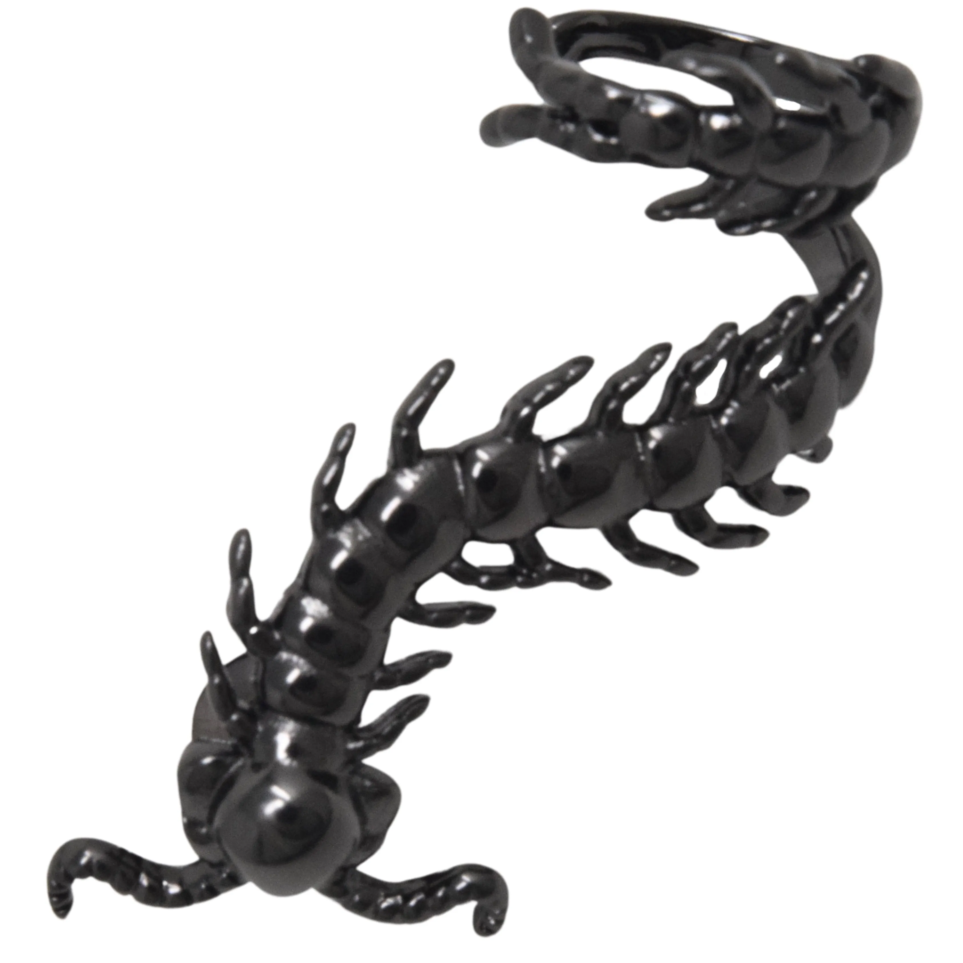 Black Centipede Ear Cuff sold by Steady Hands