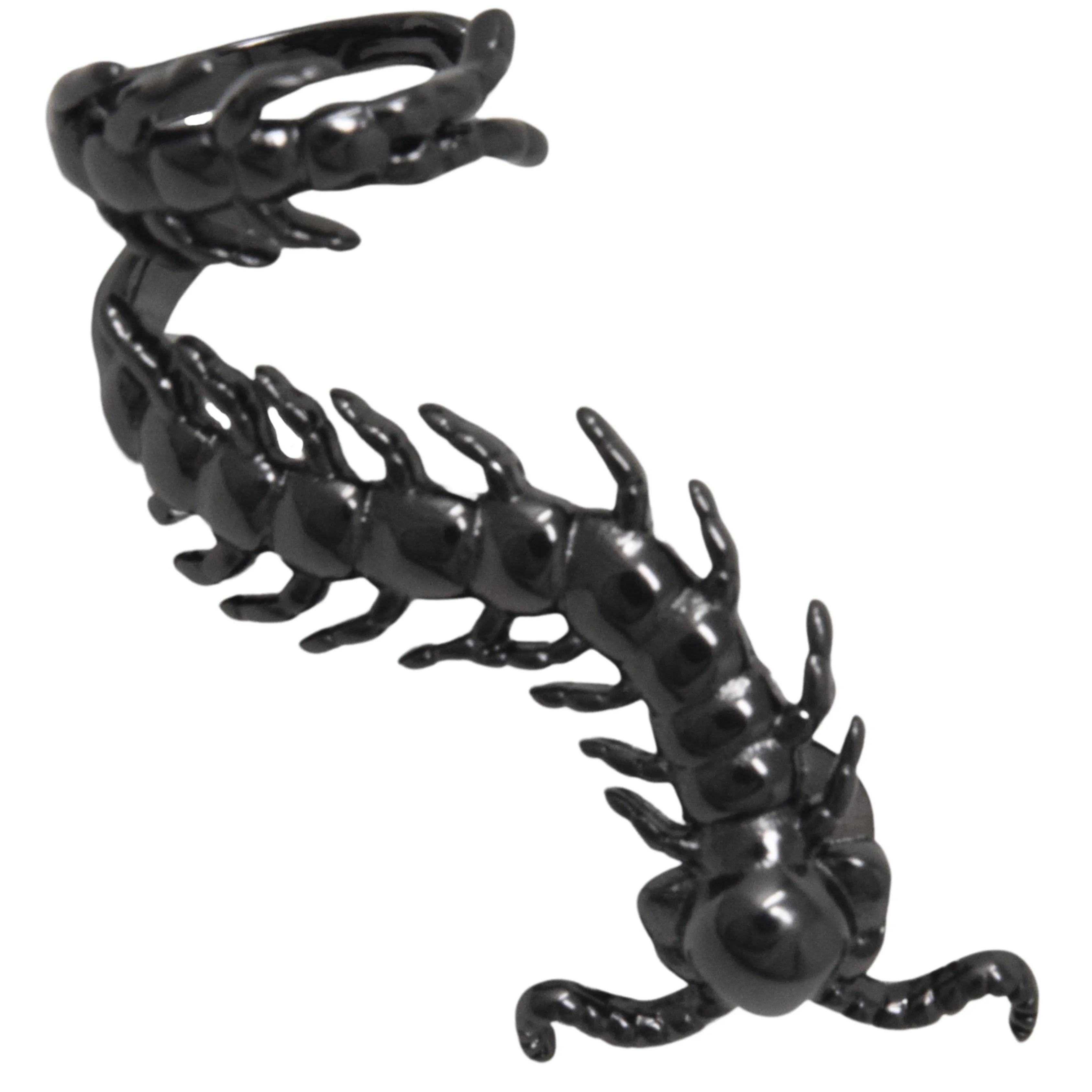 Black Centipede Ear Cuff sold by Steady Hands product image thumbnail 2