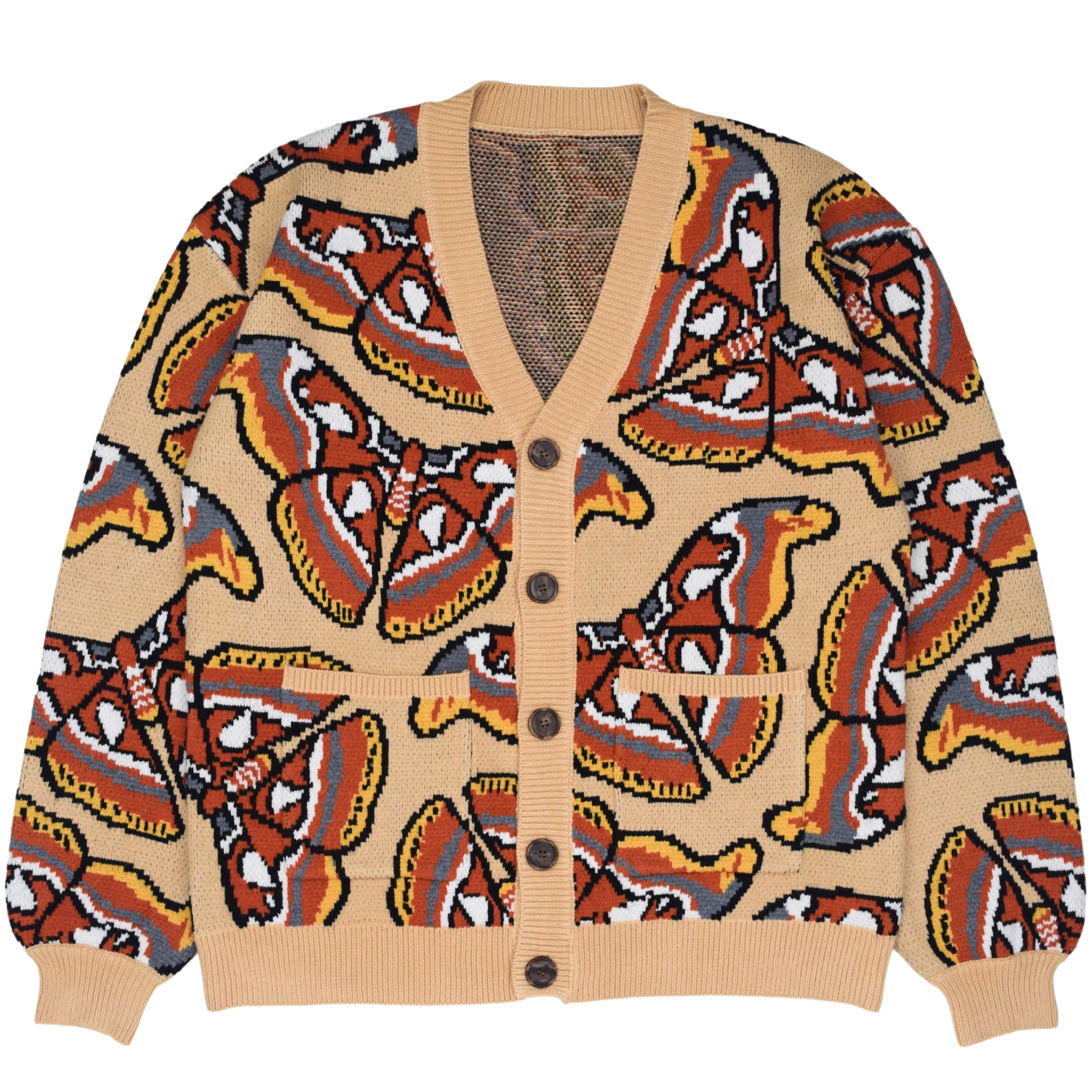 Atlas Moth Cardigan sold by Steady Hands