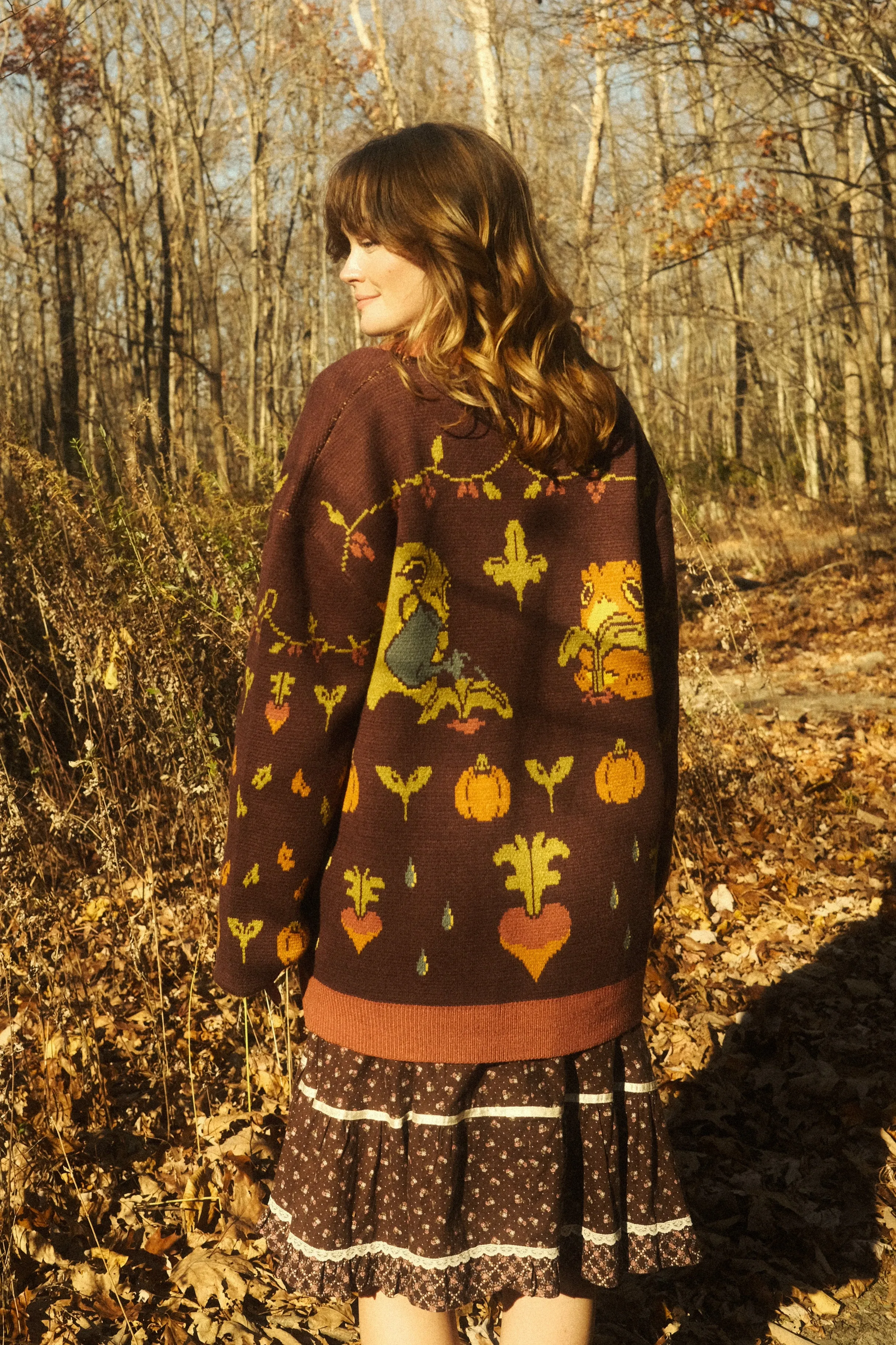 Farming Frog Cardigan sold by Steady Hands product image thumbnail 4