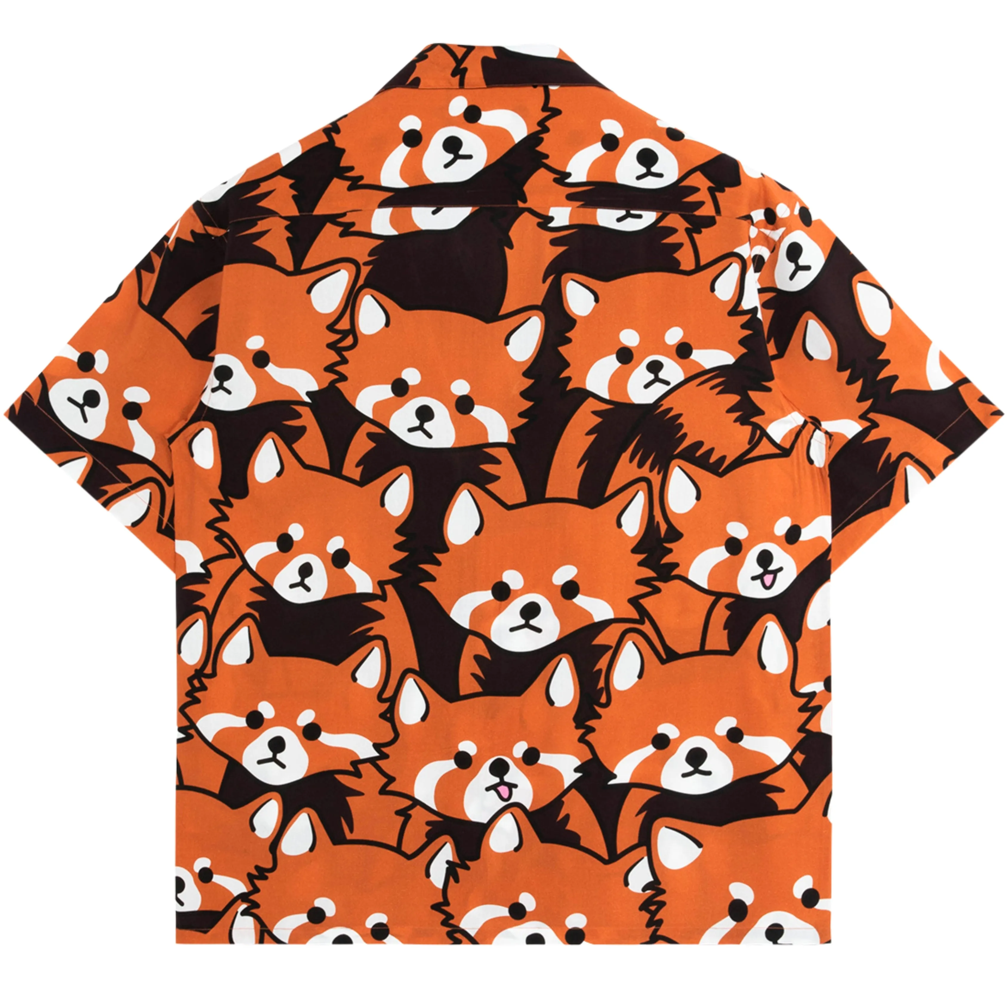 Left On Red Panda Button Up sold by Steady Hands product image thumbnail 2