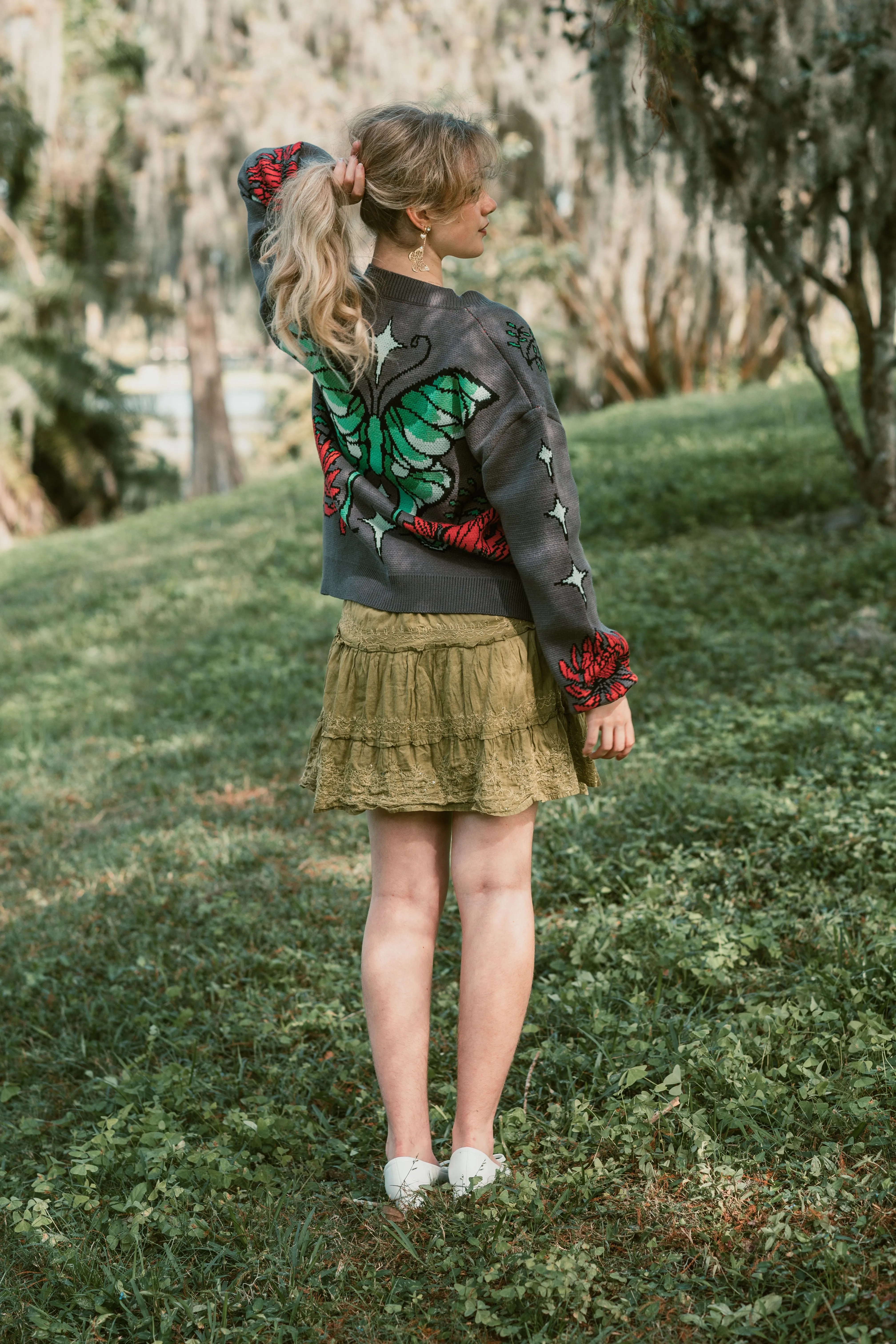 Black Boneless Birgo Cardigan sold by Steady Hands product image thumbnail 4