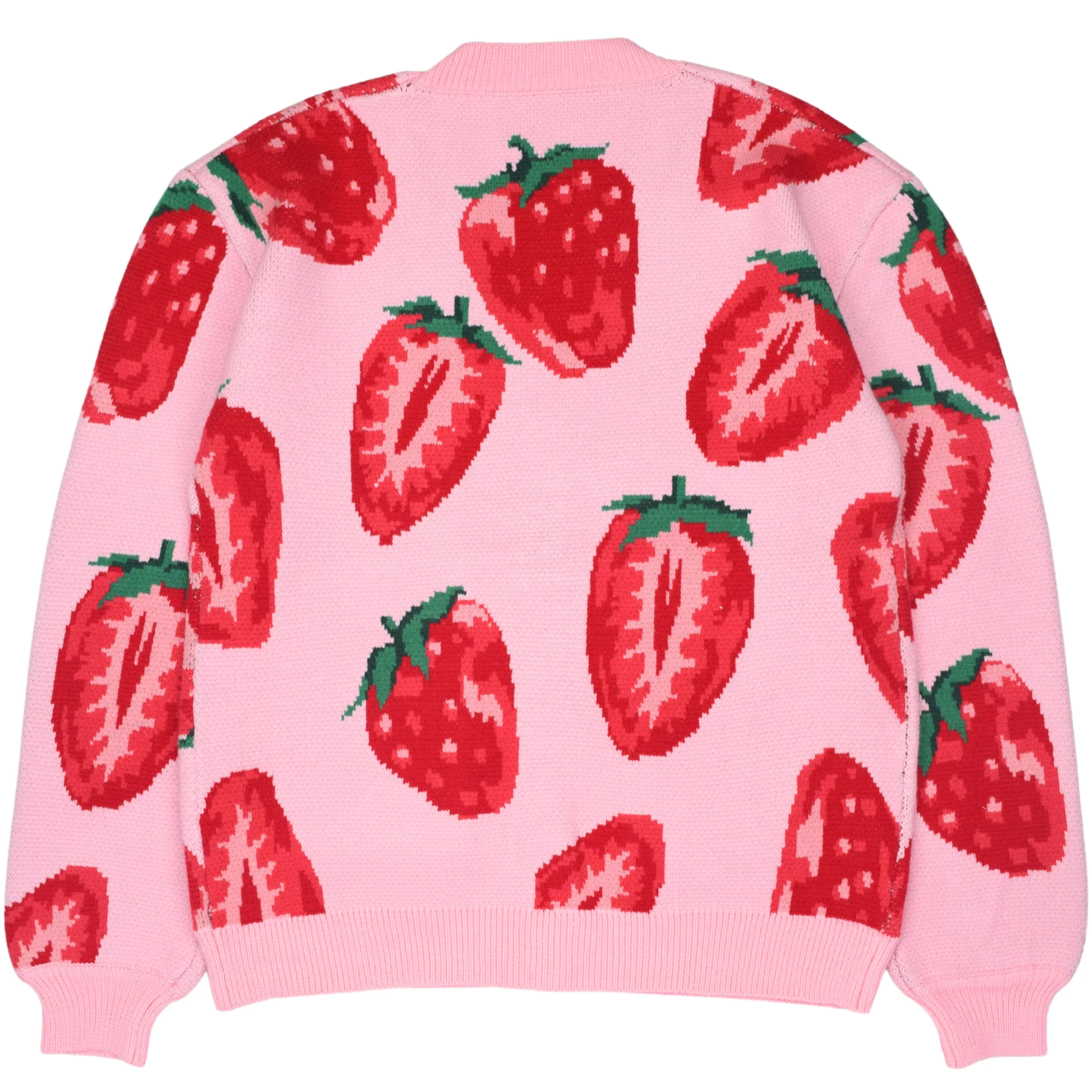Strawberry With Me Cardigan sold by Steady Hands product image thumbnail 2