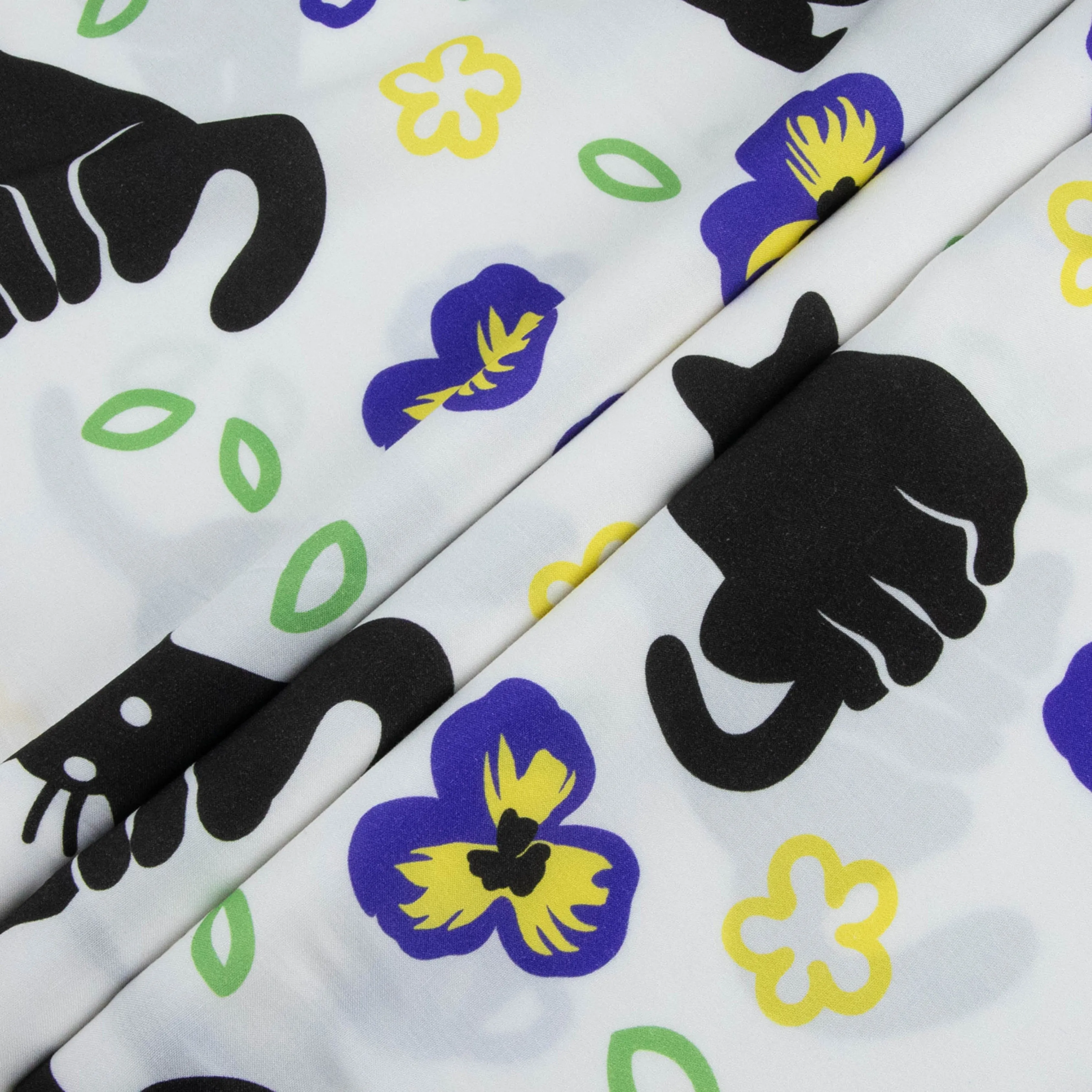 Meowin' Around Button Up sold by Steady Hands product image thumbnail 5