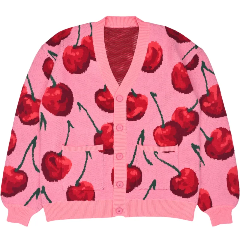 Cherry Nice Cardigan sold by Steady Hands
