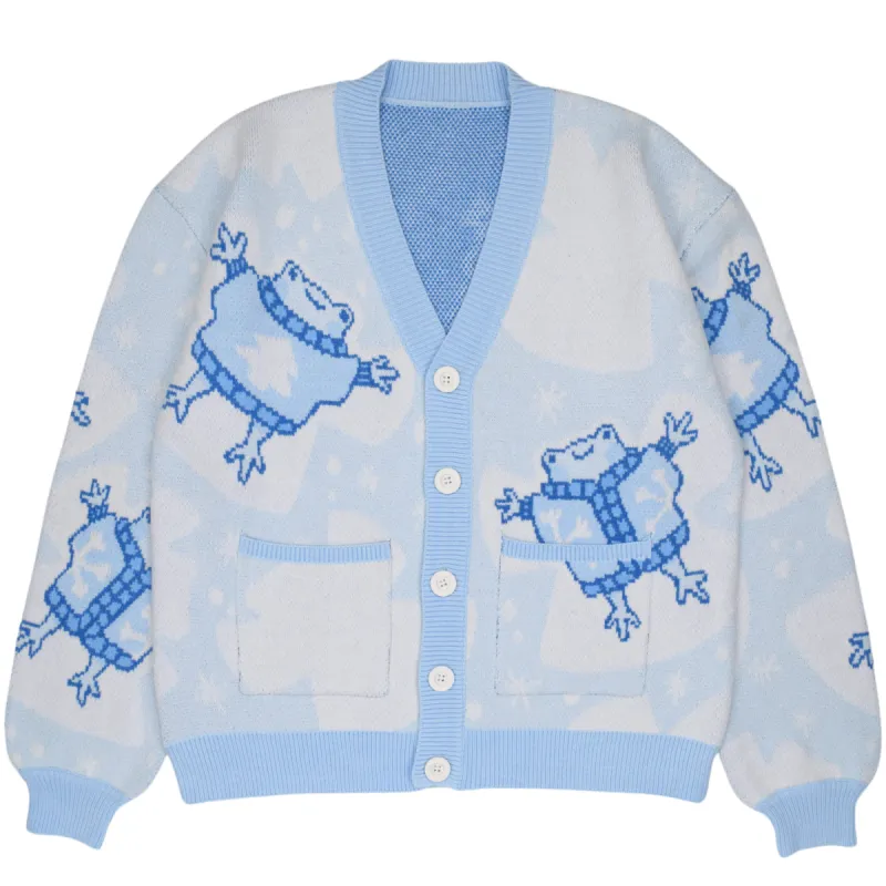 Snow Frangels Cardigan sold by Steady Hands