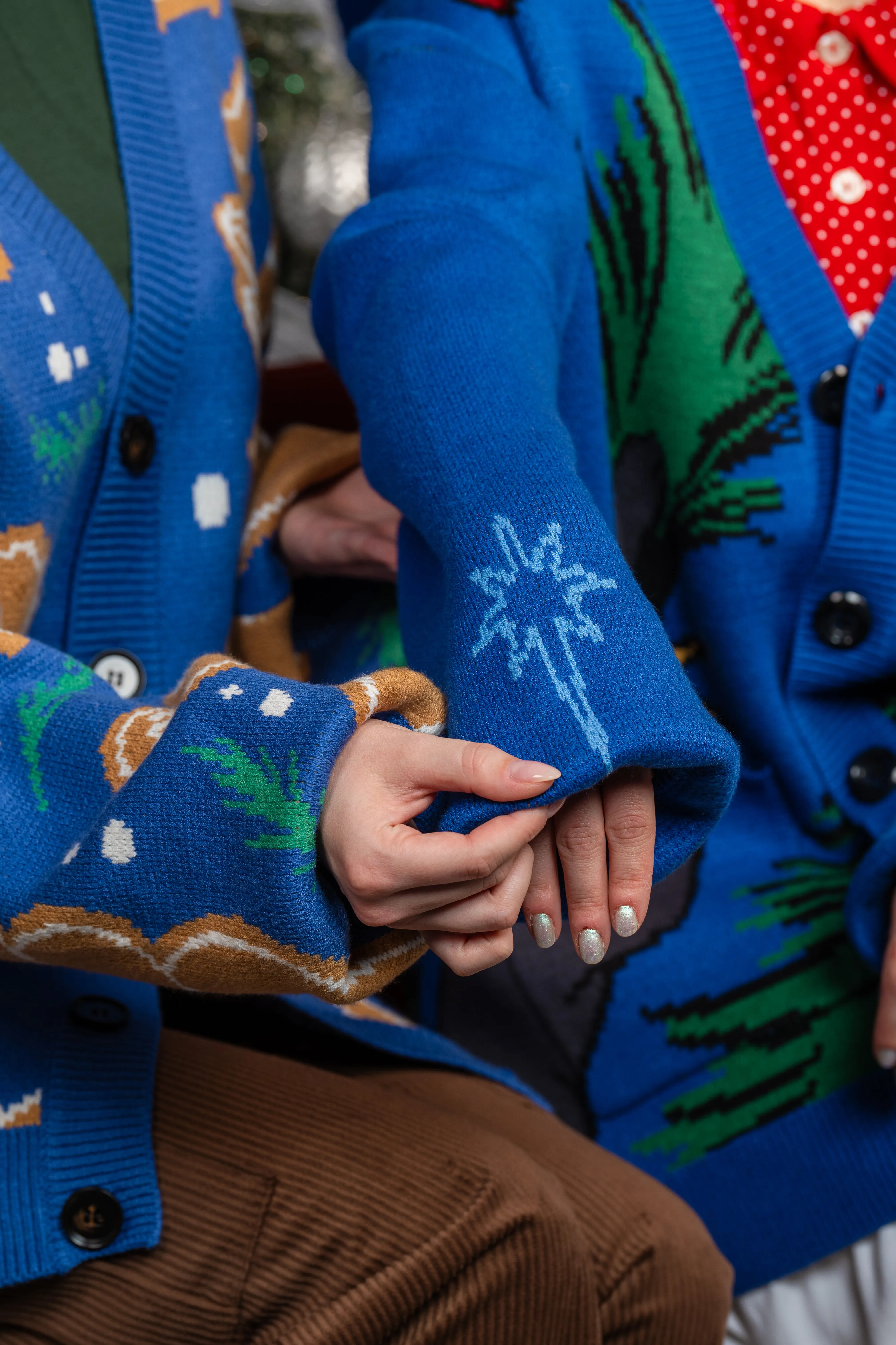 Happy Pawlidays Cardigan sold by Steady Hands product image thumbnail 4