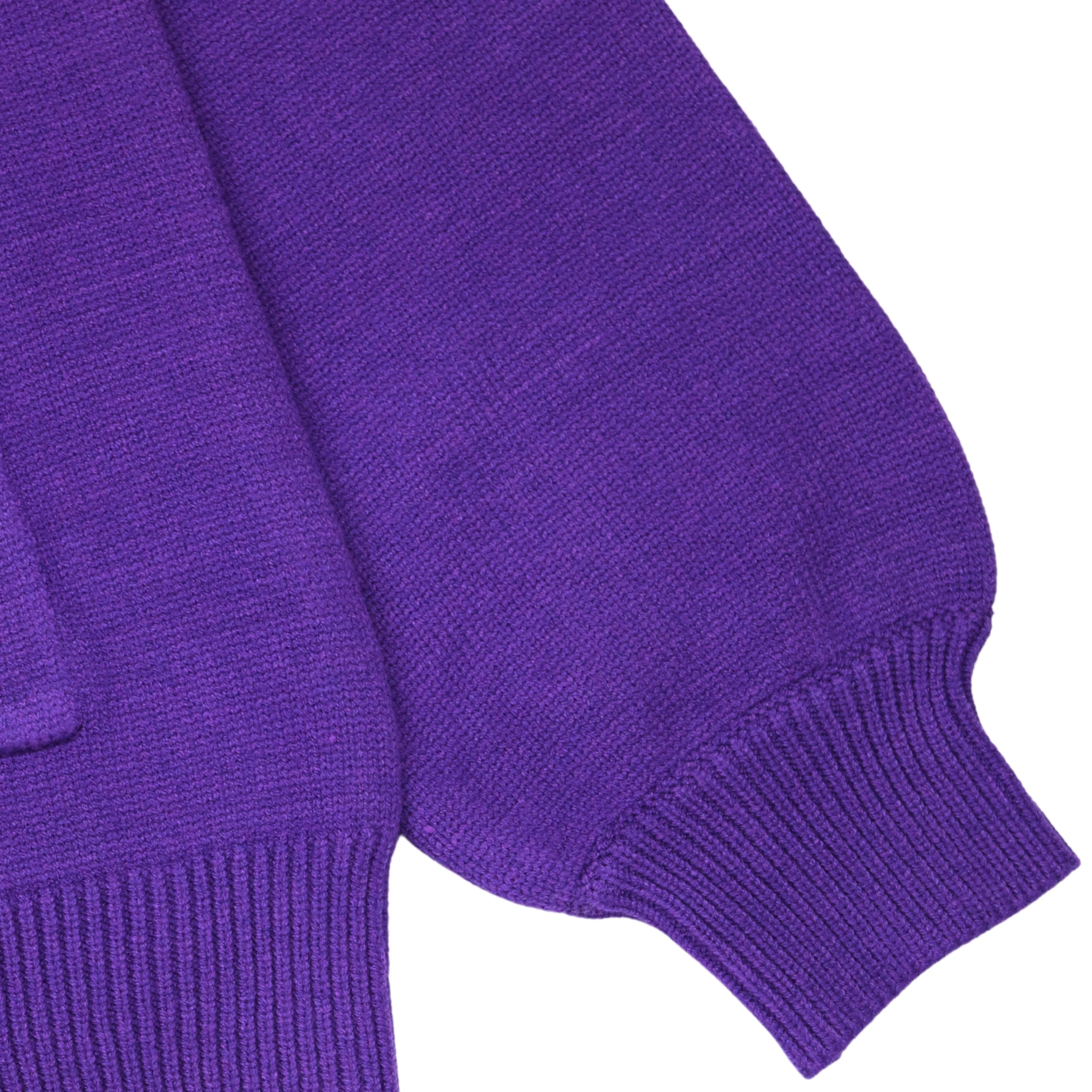 The DEEPEST Purple Cardigan sold by Steady Hands product image thumbnail 3