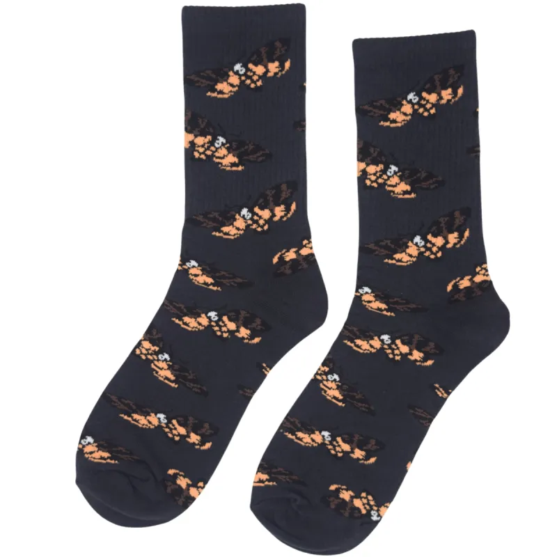Silence of the Moths Socks sold by Steady Hands