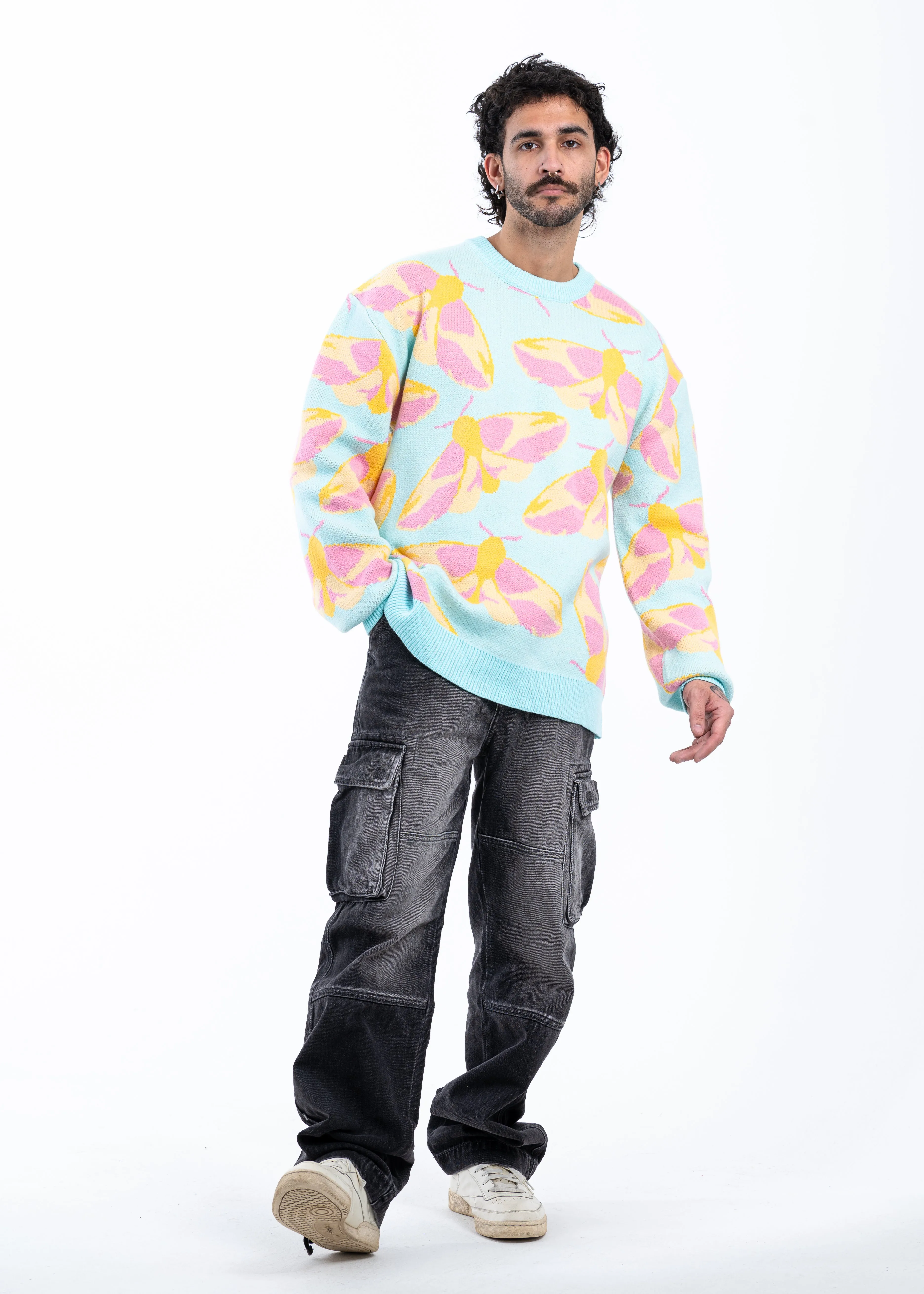 Rosy Maple Moth Sweater sold by Steady Hands product image thumbnail 3