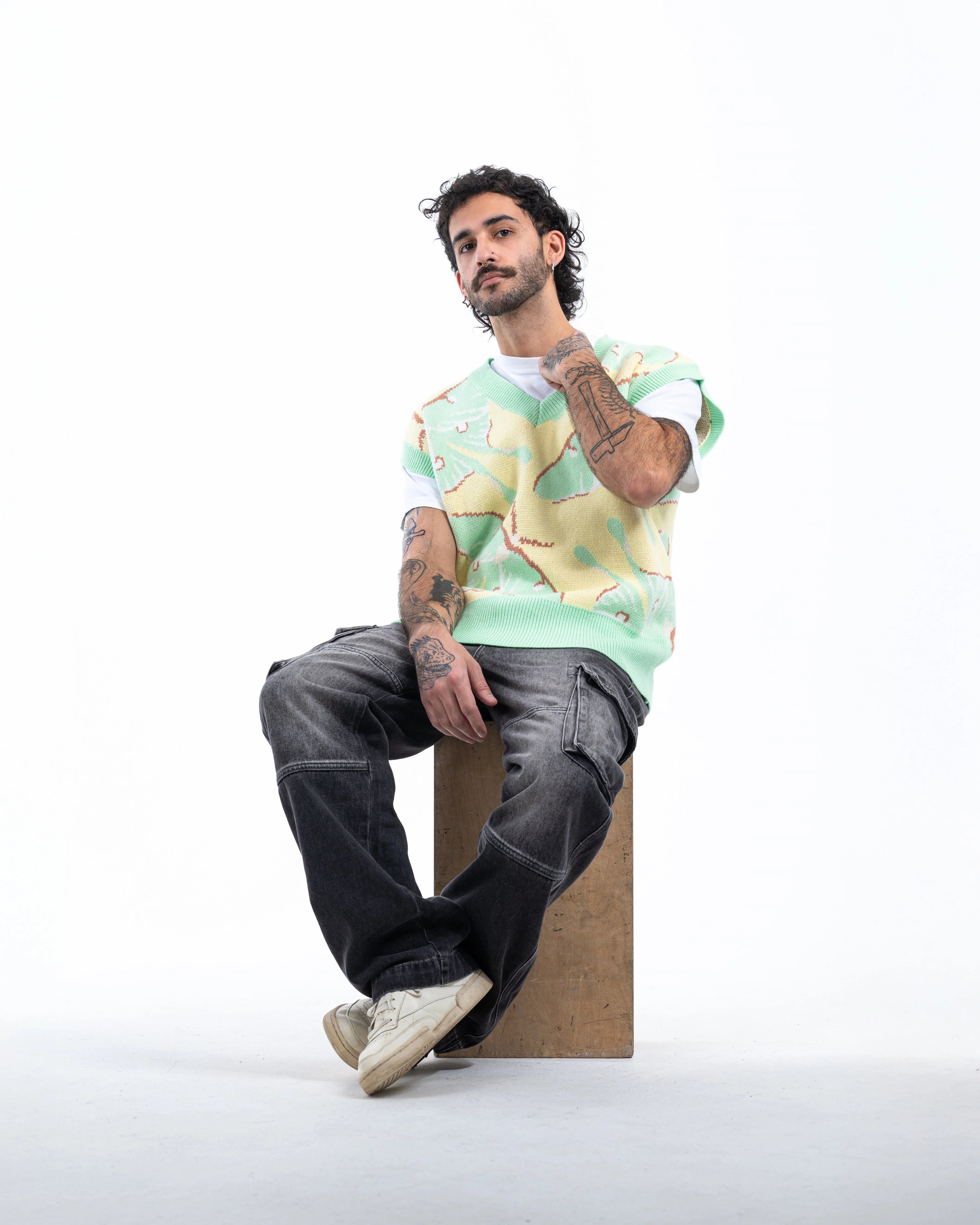 Luna Moth Vest sold by Steady Hands product image thumbnail 4