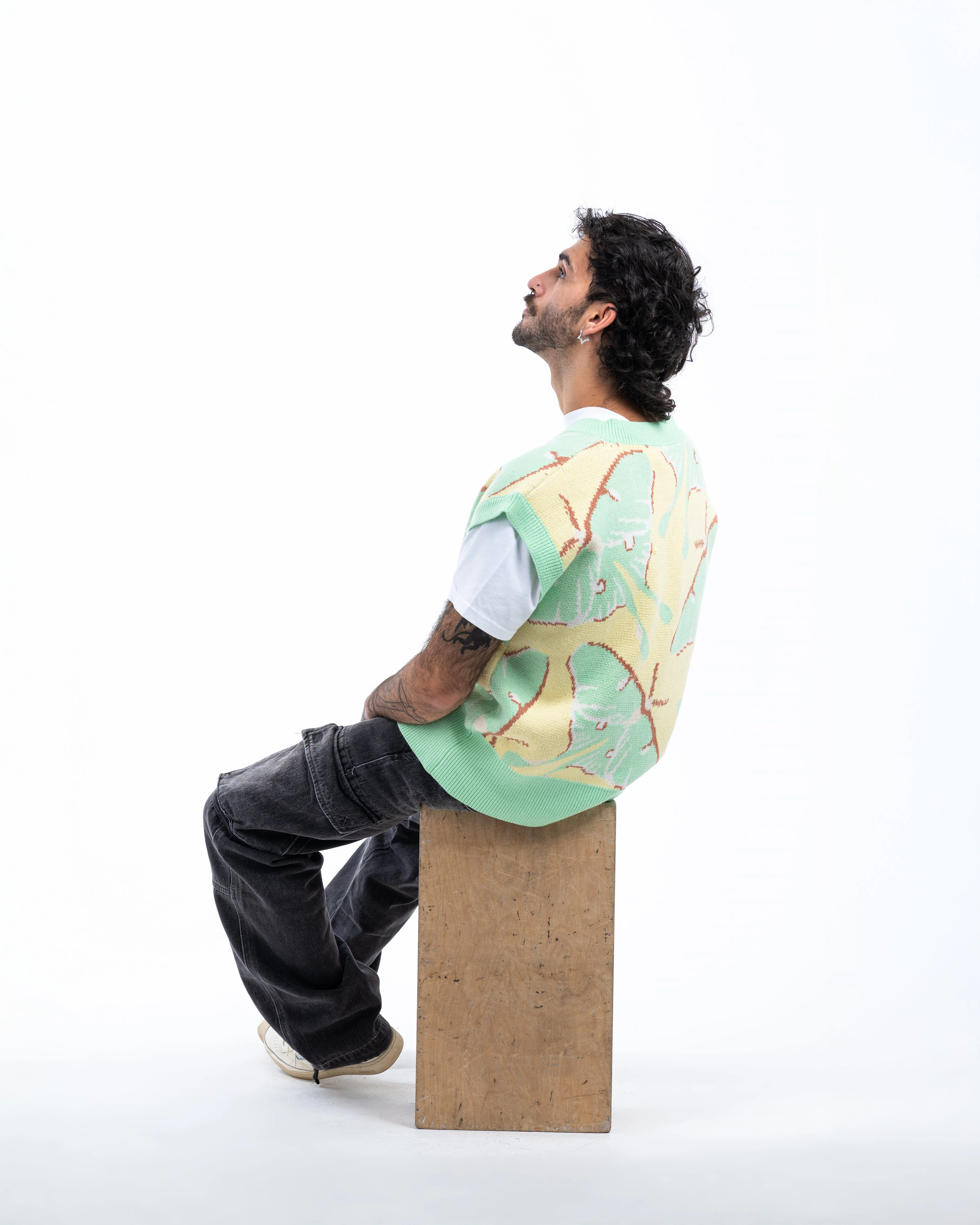 Luna Moth Vest sold by Steady Hands product image thumbnail 5