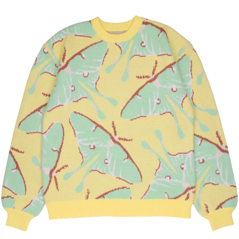 Luna Moth Sweater sold by Steady Hands