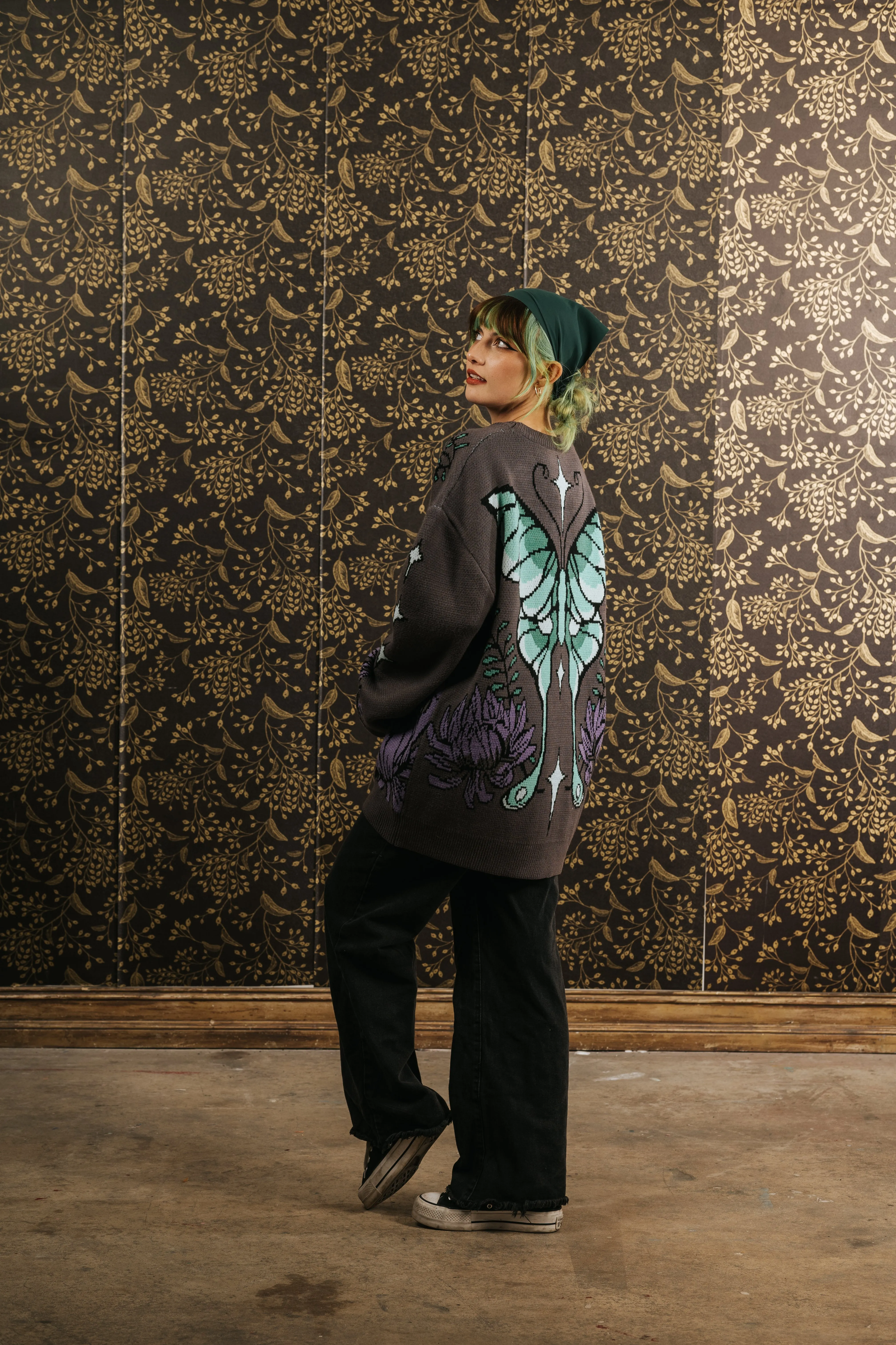 Black Birgo Sweater sold by Steady Hands product image thumbnail 4