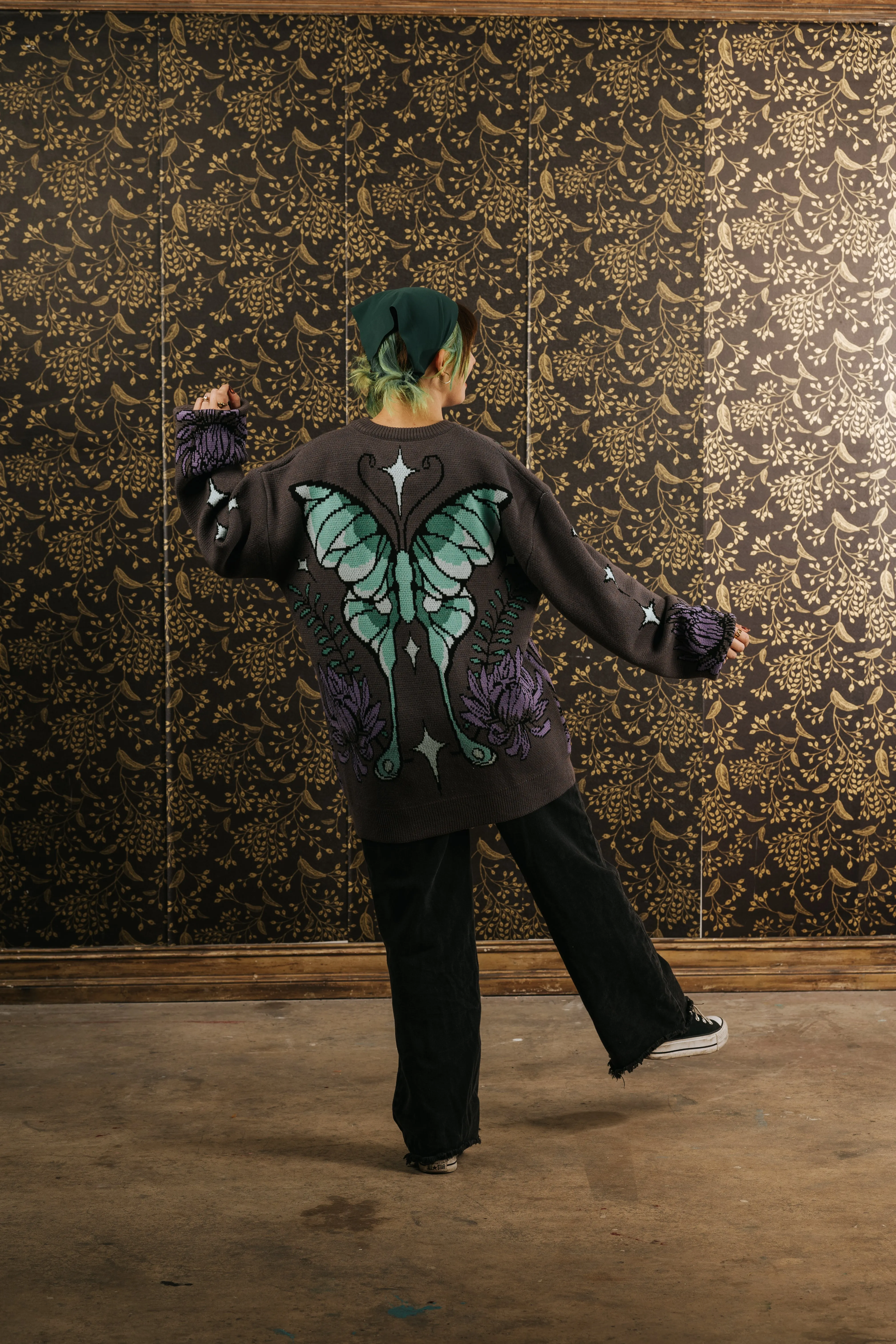 Black Birgo Sweater sold by Steady Hands product image thumbnail 5