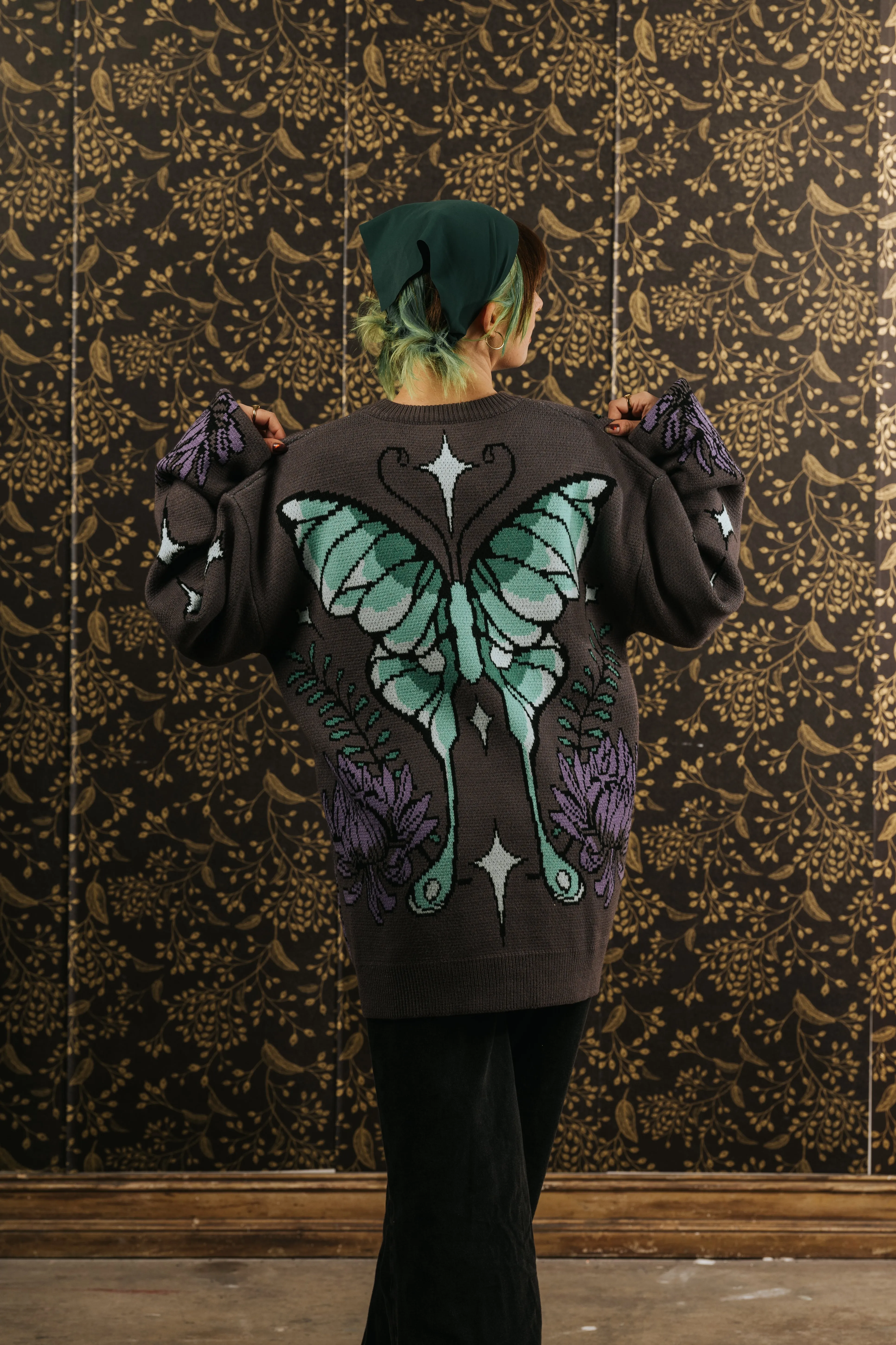 Black Birgo Sweater sold by Steady Hands product image thumbnail 3