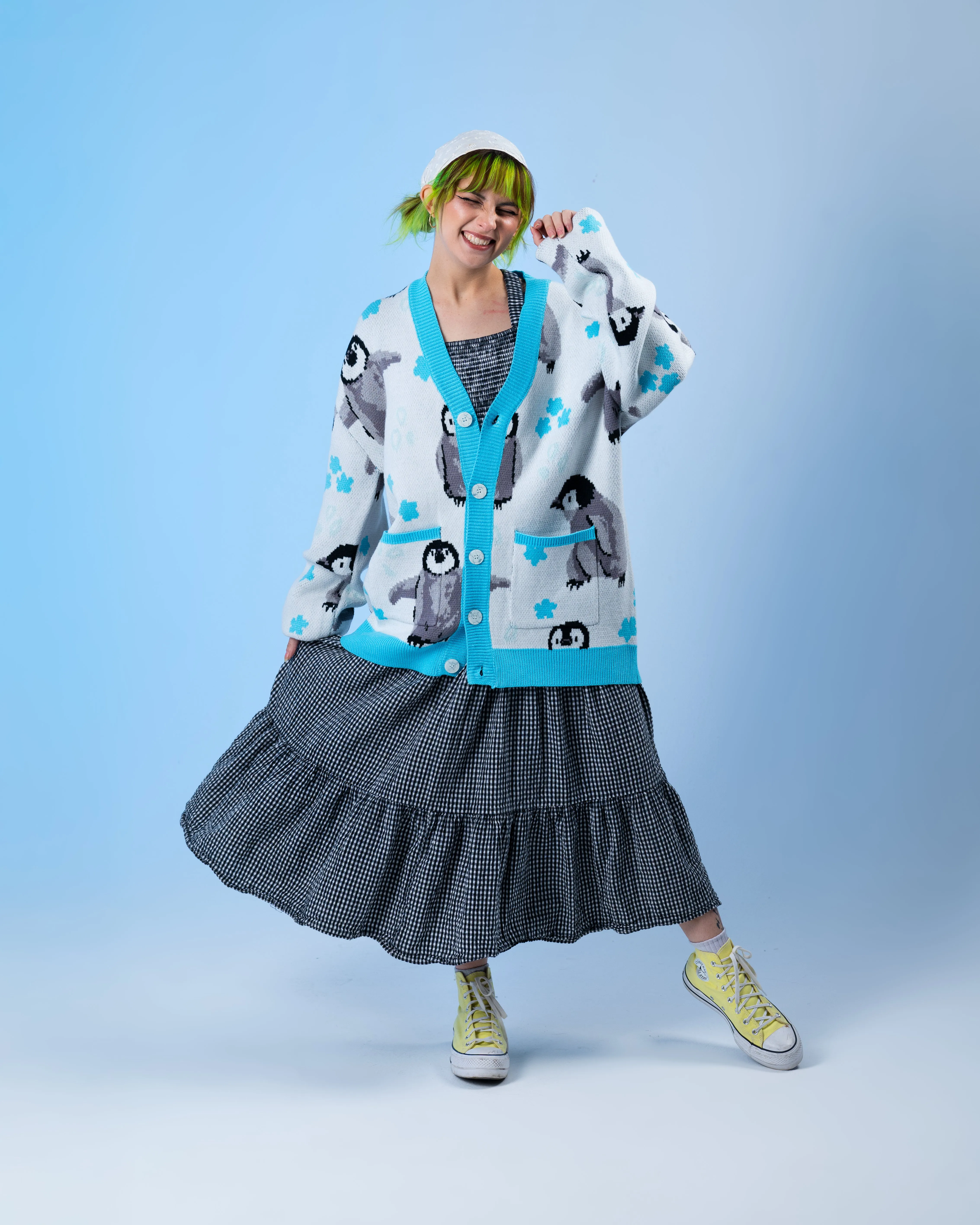 Waddlin' Around Cardigan sold by Steady Hands product image thumbnail 3