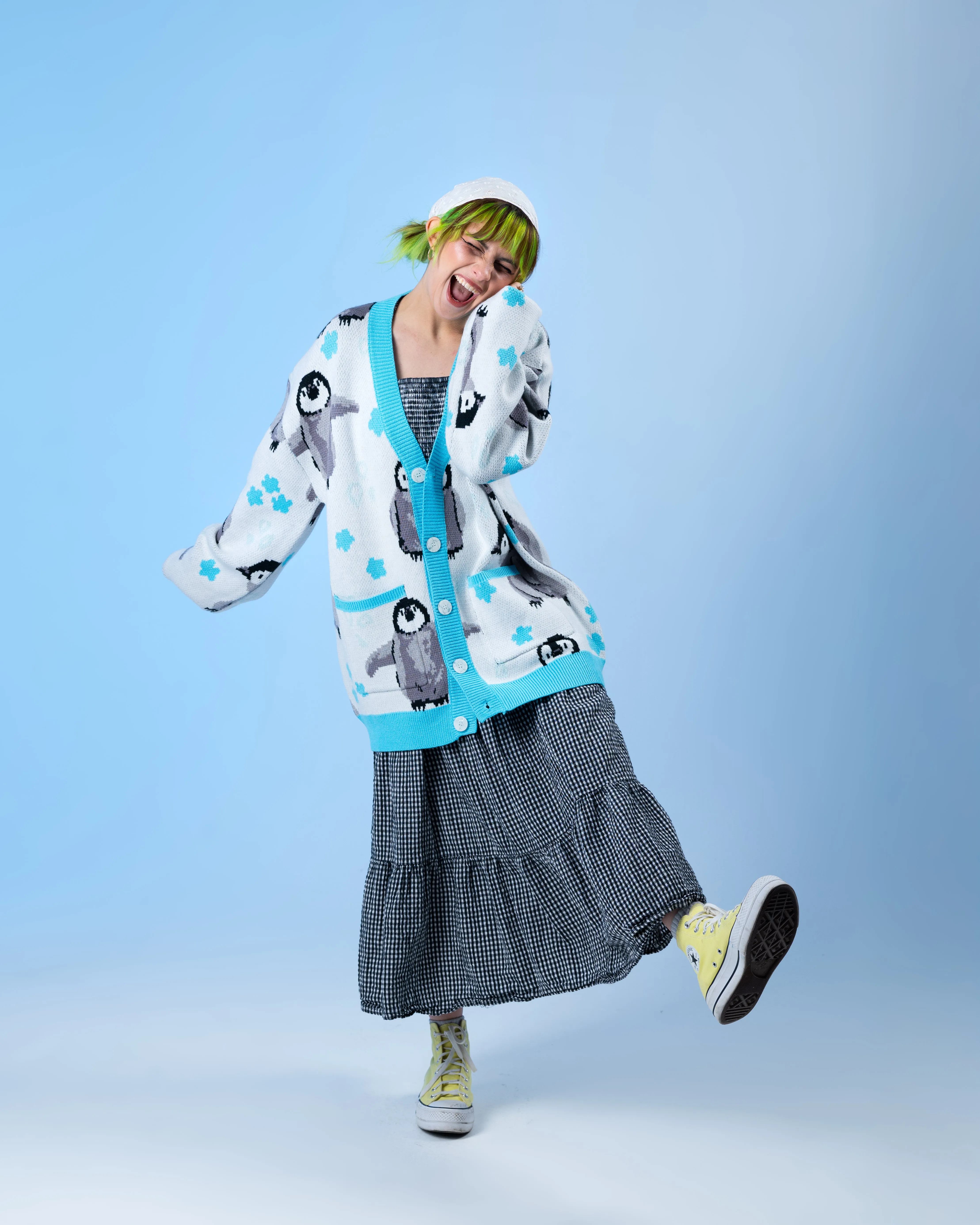 Waddlin' Around Cardigan sold by Steady Hands product image thumbnail 5