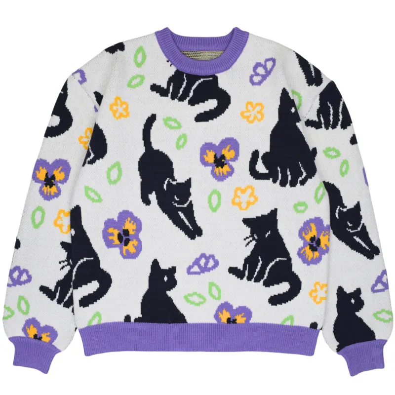 Meowin' Around Sweater sold by Steady Hands