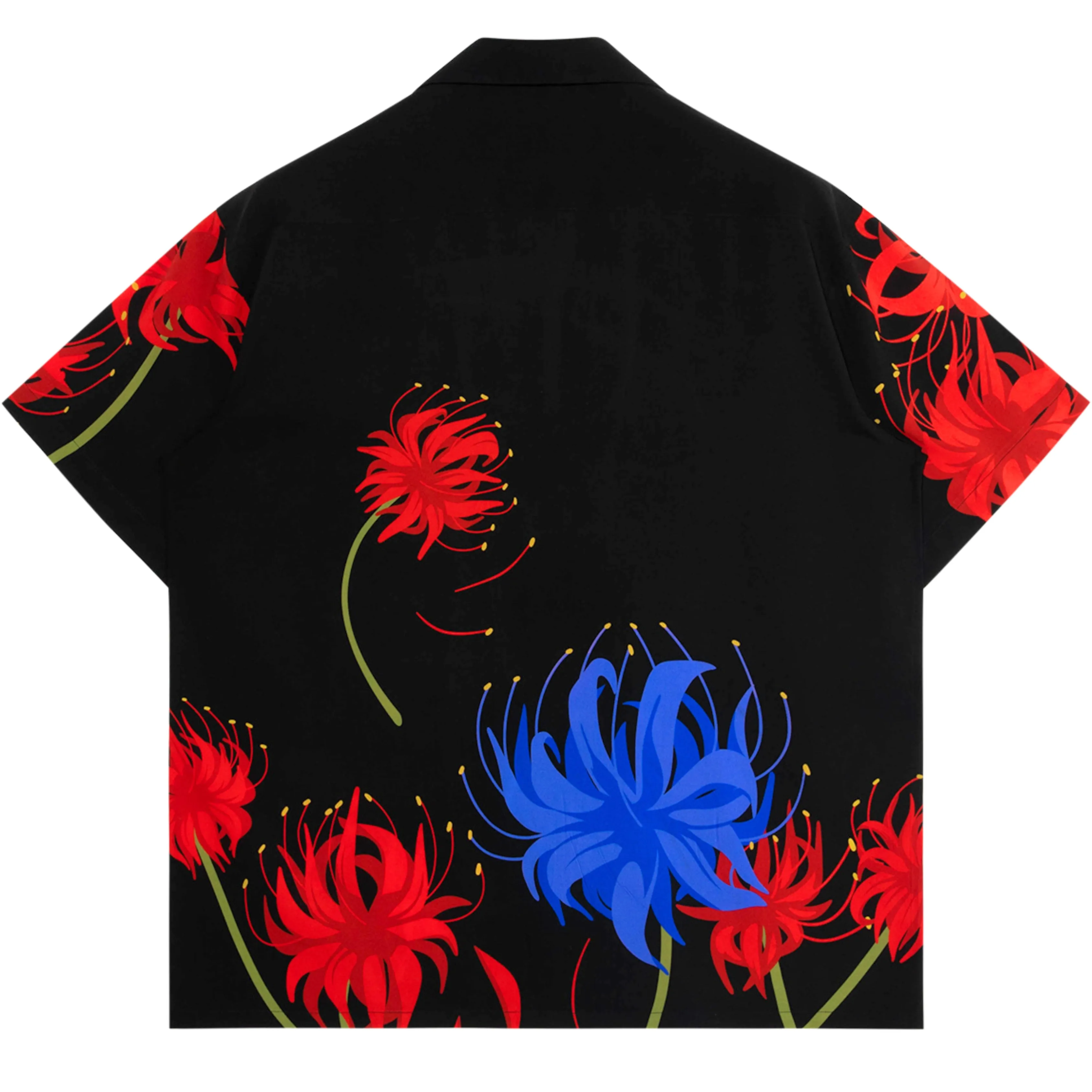 Blue Spider Lily Button Up sold by Steady Hands