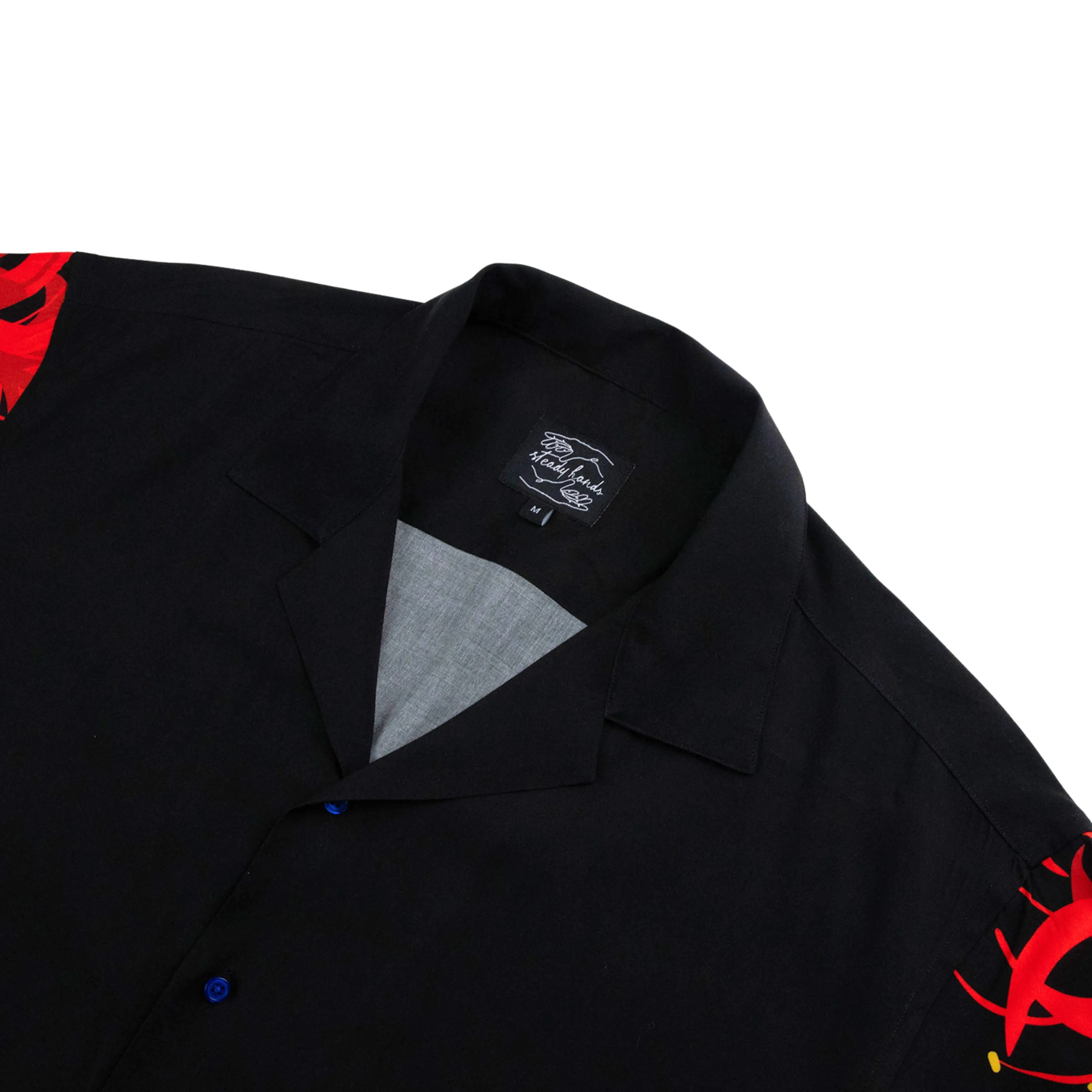 Blue Spider Lily Button Up sold by Steady Hands product image thumbnail 3