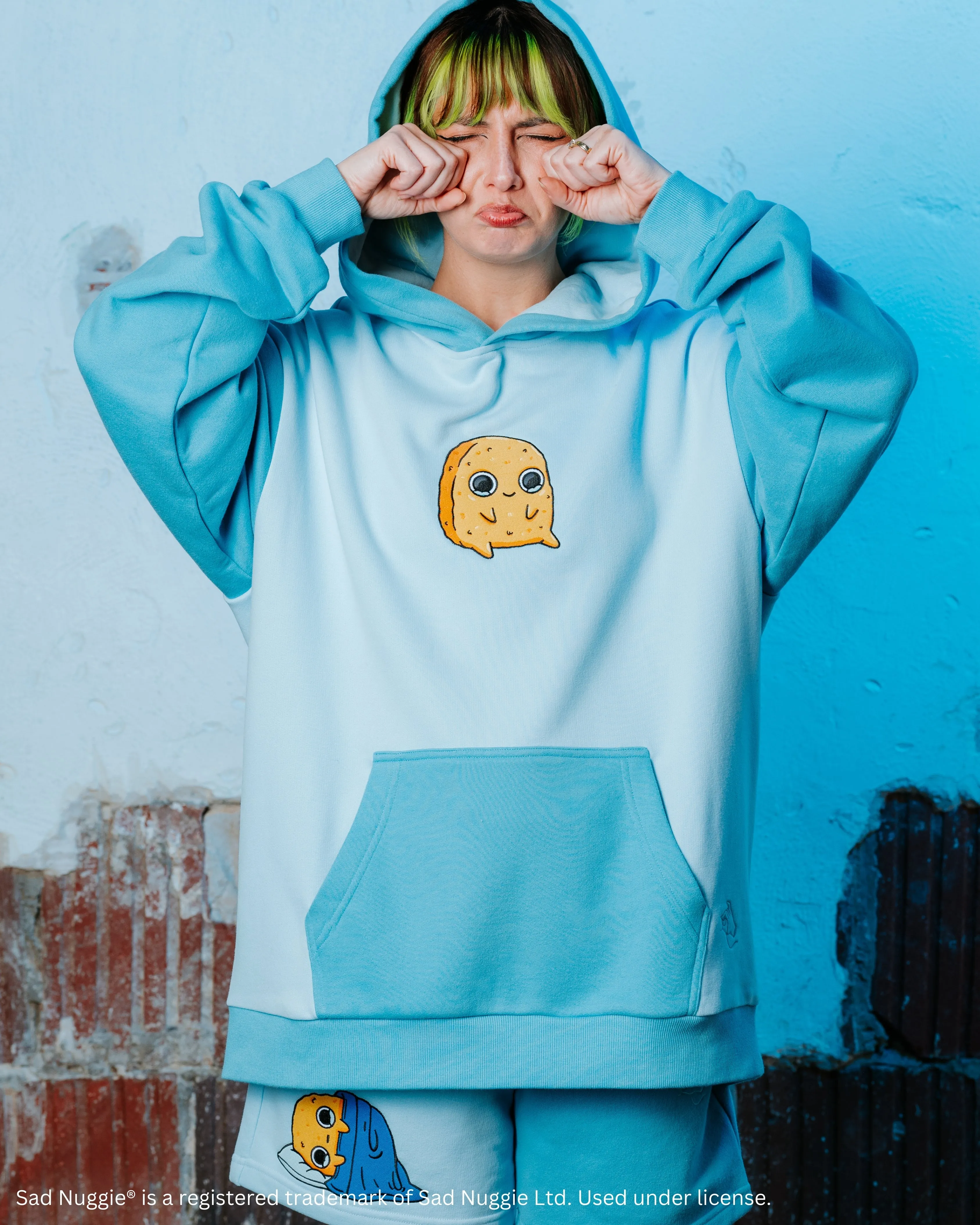Sad Nuggie Hoodie sold by Steady Hands product image thumbnail 5