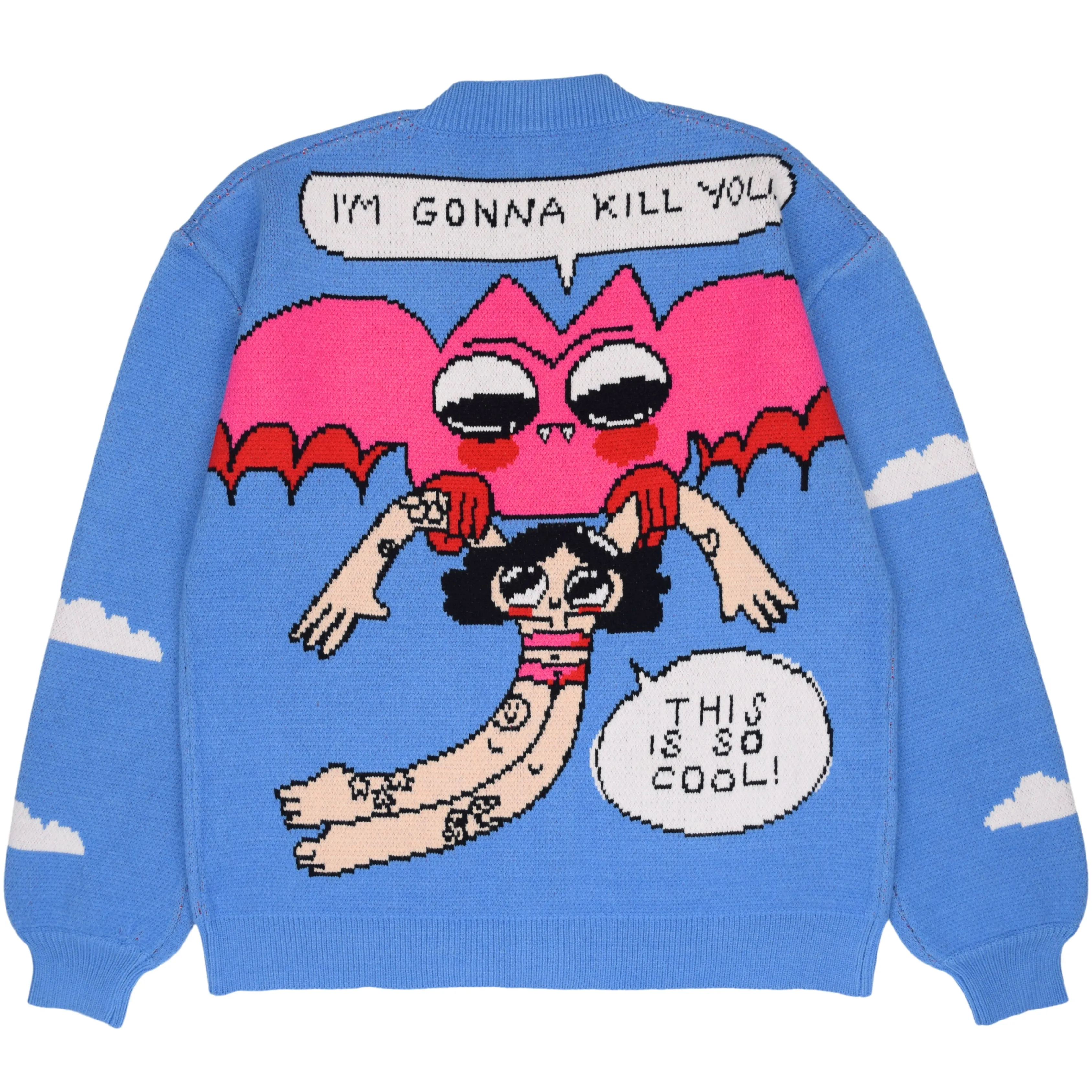 Bat Cardigan sold by Steady Hands