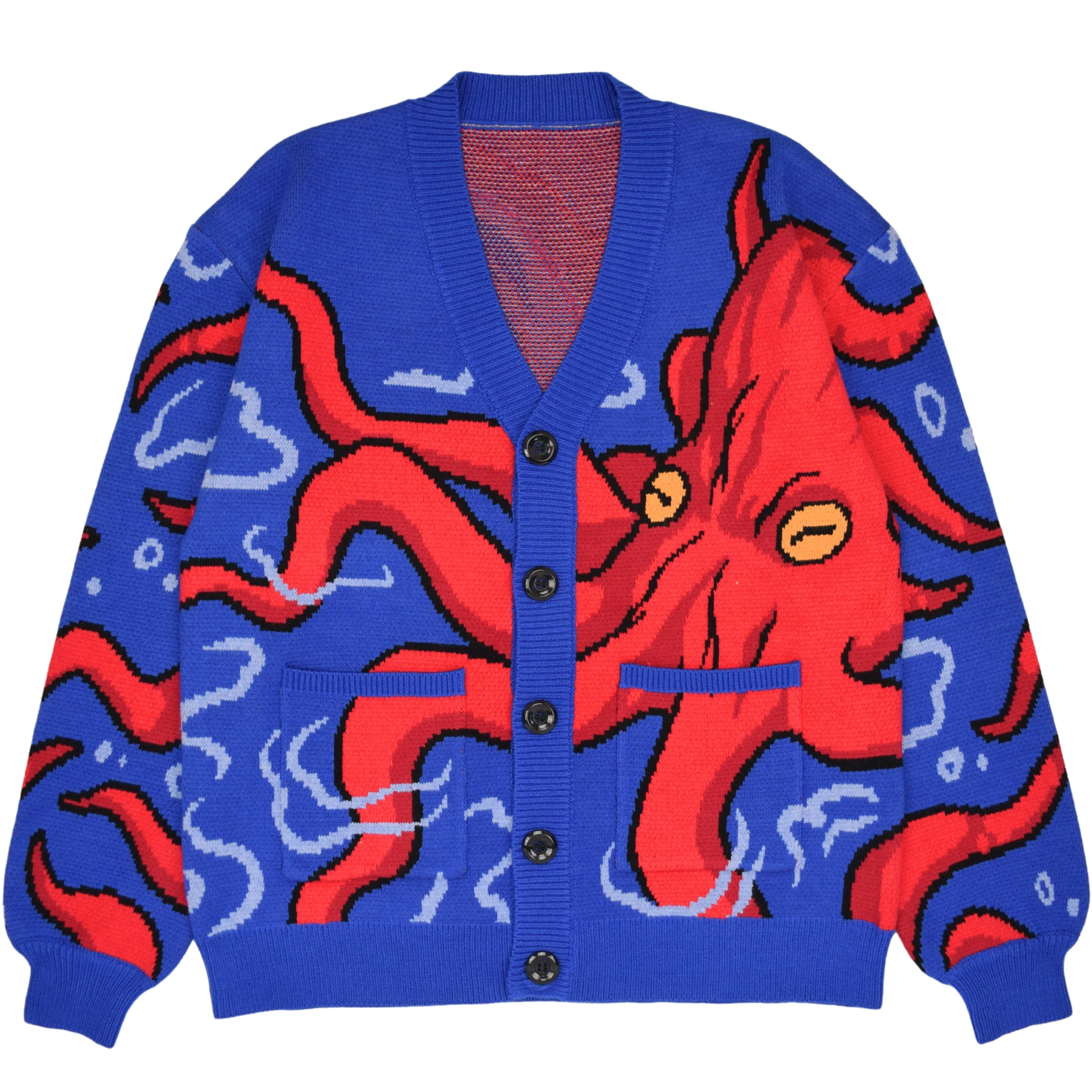 Kraken Cardigan sold by Steady Hands