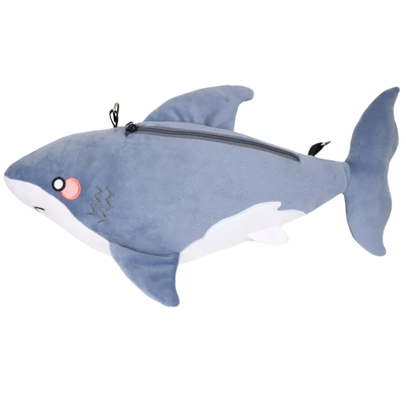 Shark Plush Bag sold by Steady Hands