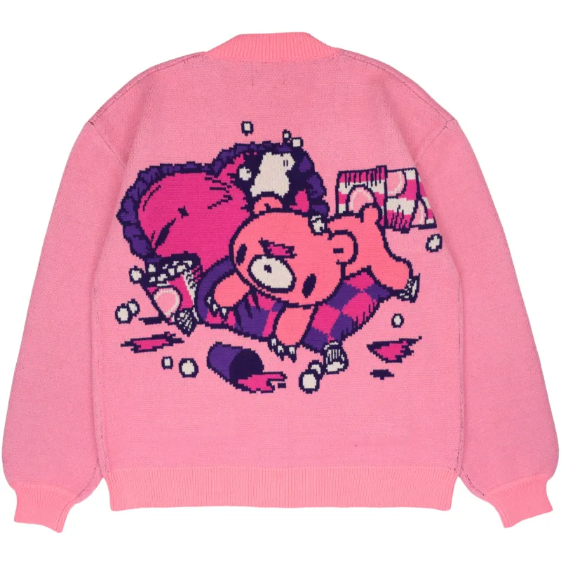 Gloomy Bear Cardigan sold by Steady Hands