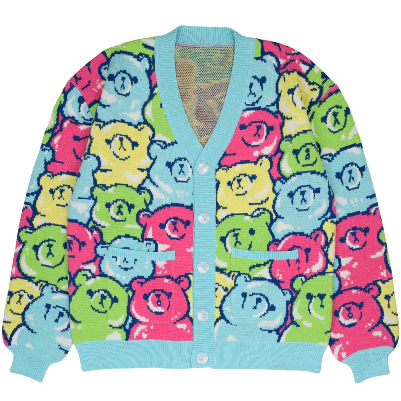 Sour Gummy Bear Cardigan sold by Steady Hands