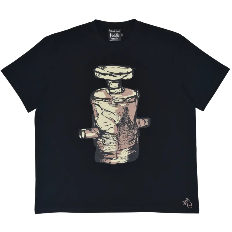 Black Fujita Tee sold by Steady Hands