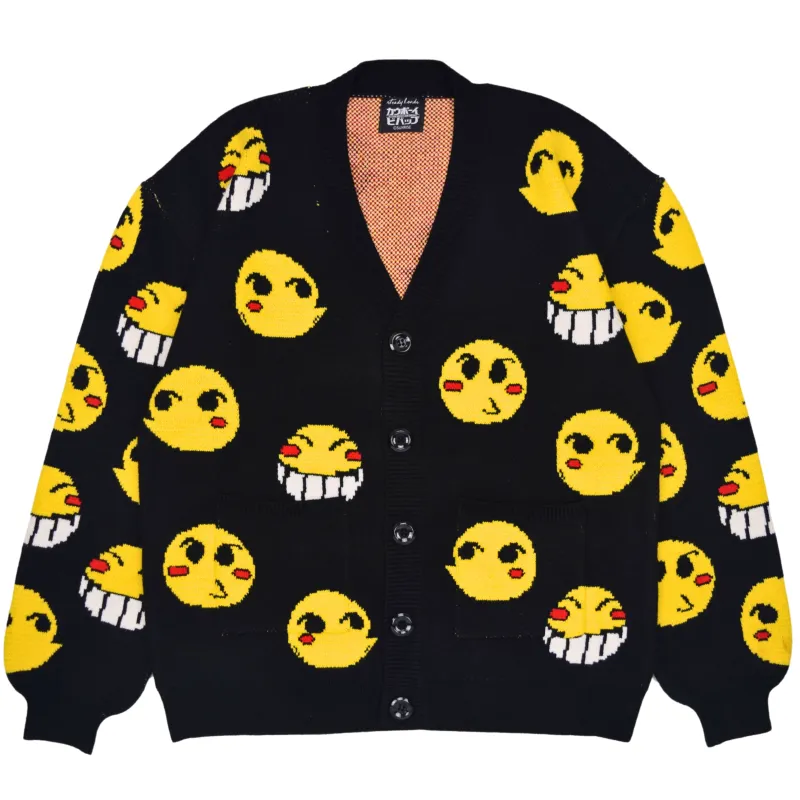 Ed Smiley Cardigan sold by Steady Hands