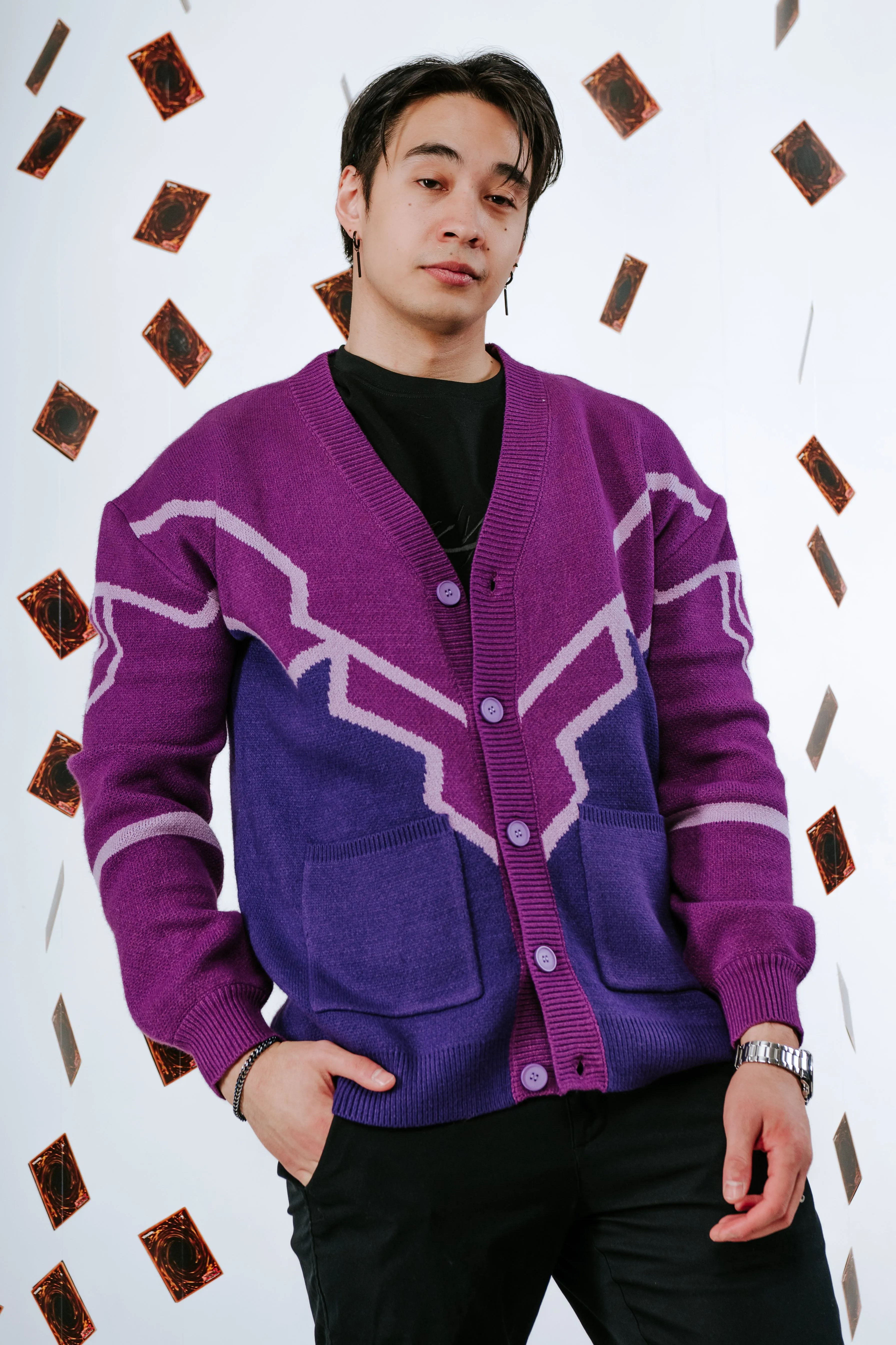 Dark Magician Cardigan sold by Steady Hands product image thumbnail 3