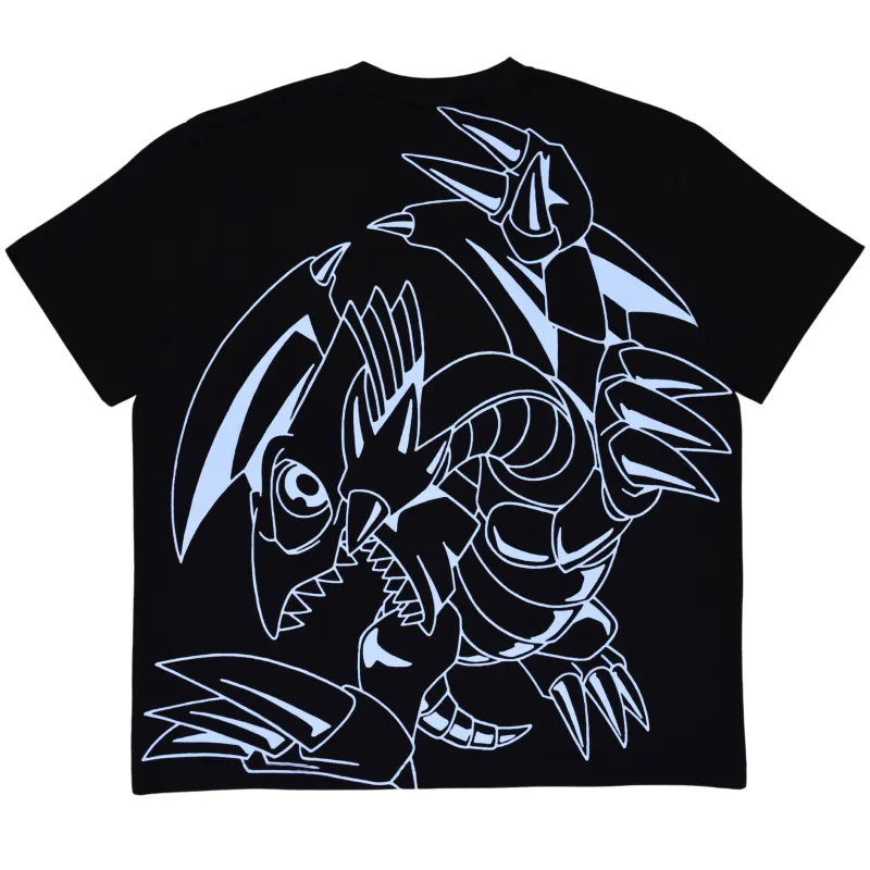 Blue-Eyes Toon Black Tee sold by Steady Hands