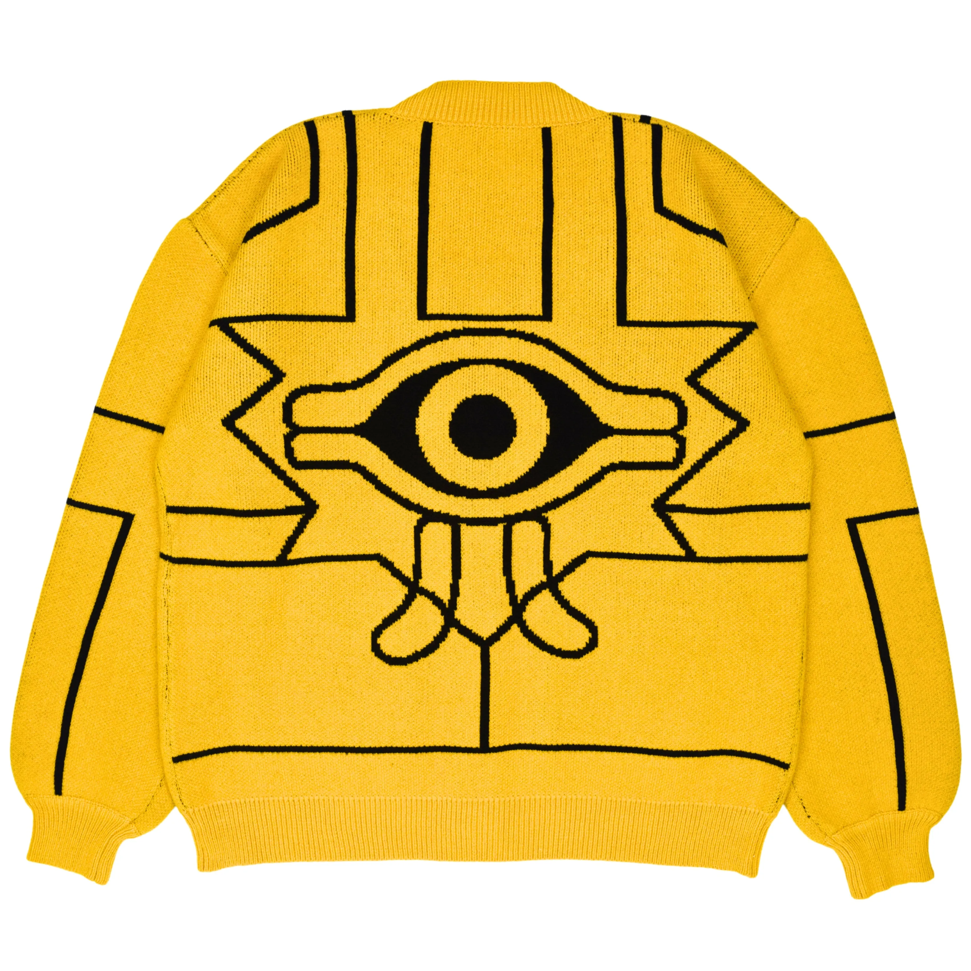 Millennium Puzzle Cardigan sold by Steady Hands