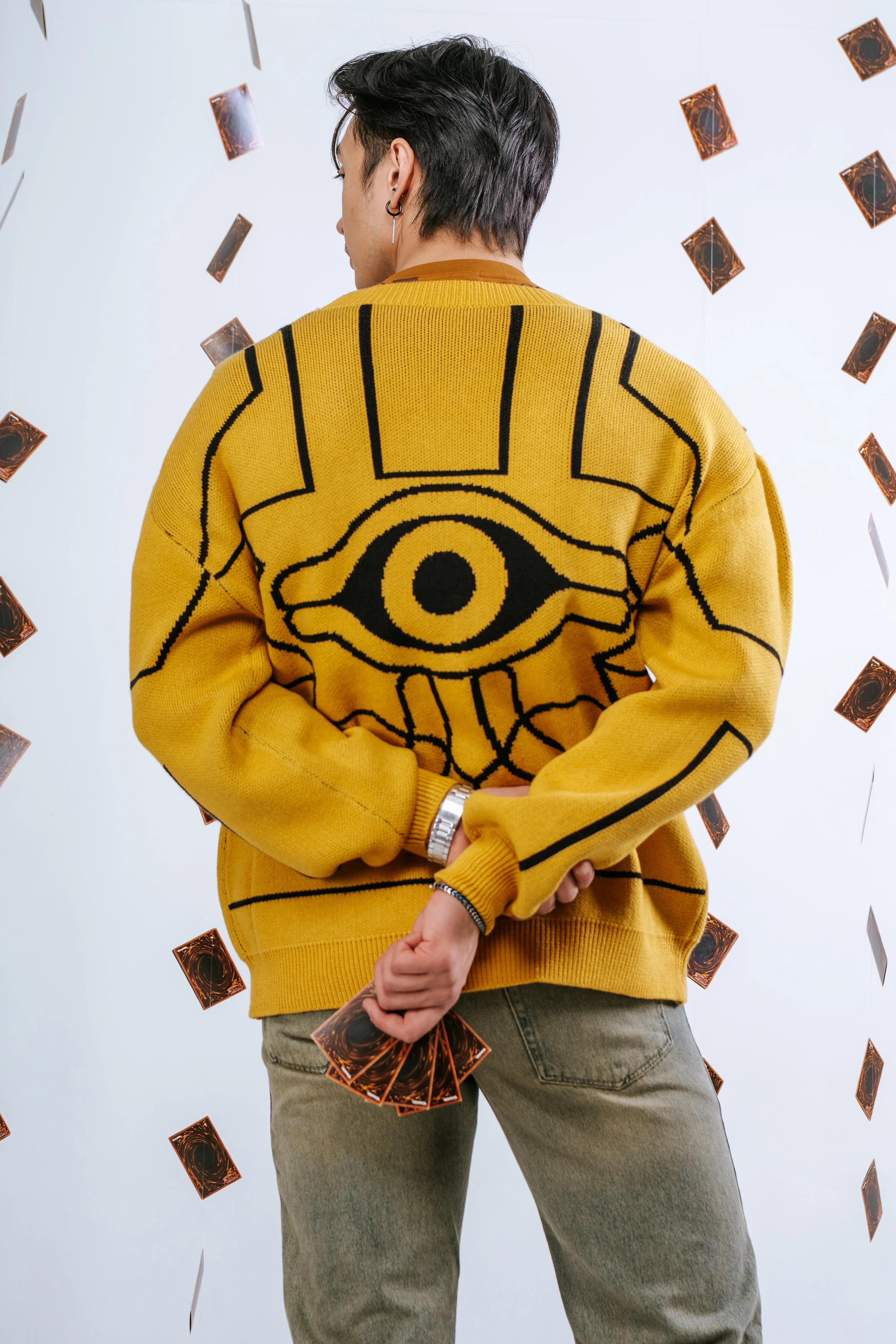 Millennium Puzzle Cardigan sold by Steady Hands product image thumbnail 3