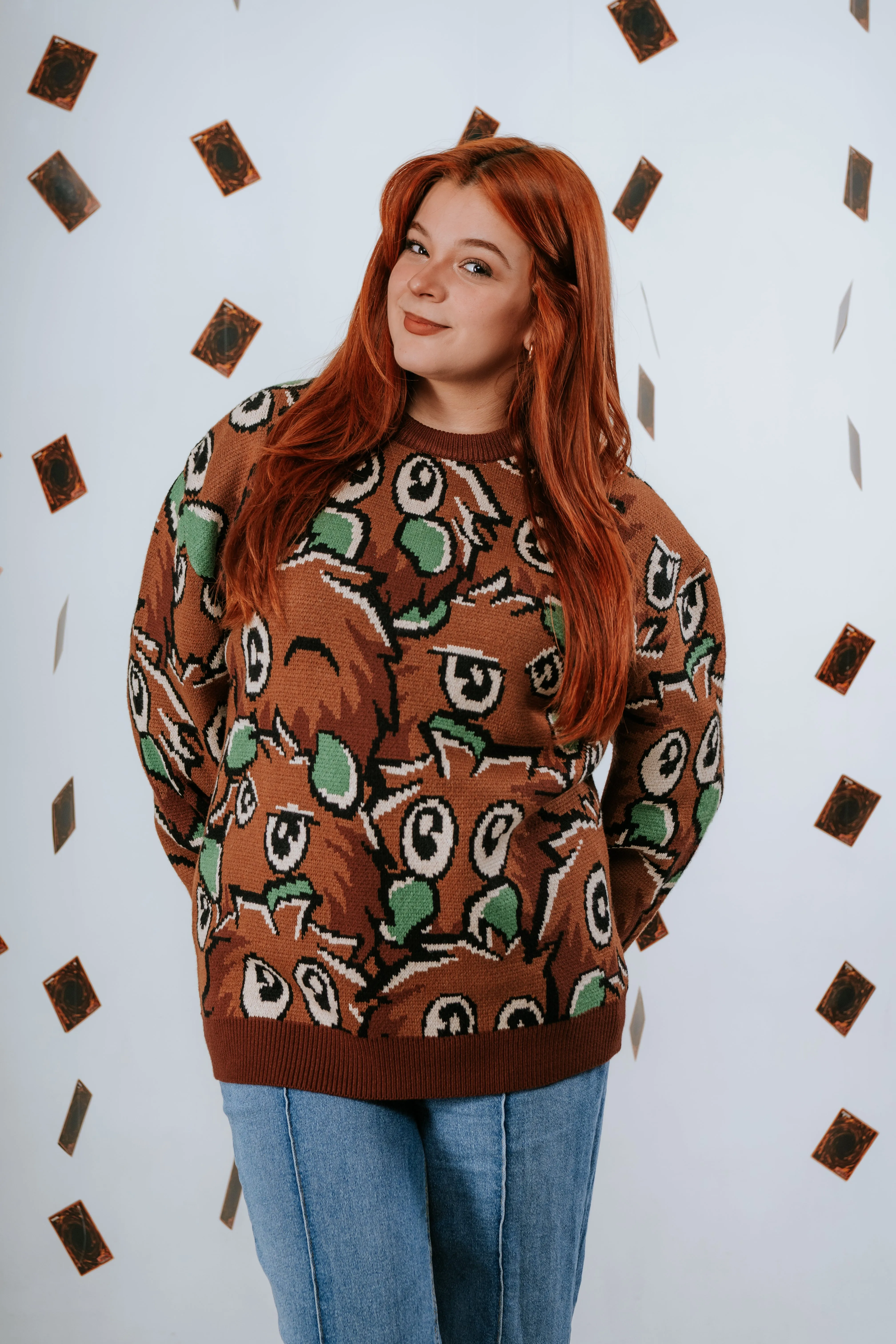 Kuriboh Sweater sold by Steady Hands product image thumbnail 3